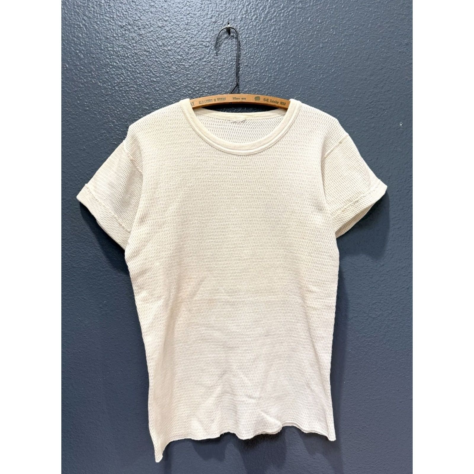 Vintage VINTAGE USA Cotton Waffle Thermal Tee Shirt Size Medium Men’s 60’s Size US M / EU 48-50 / 2 - 3 Thumbnail