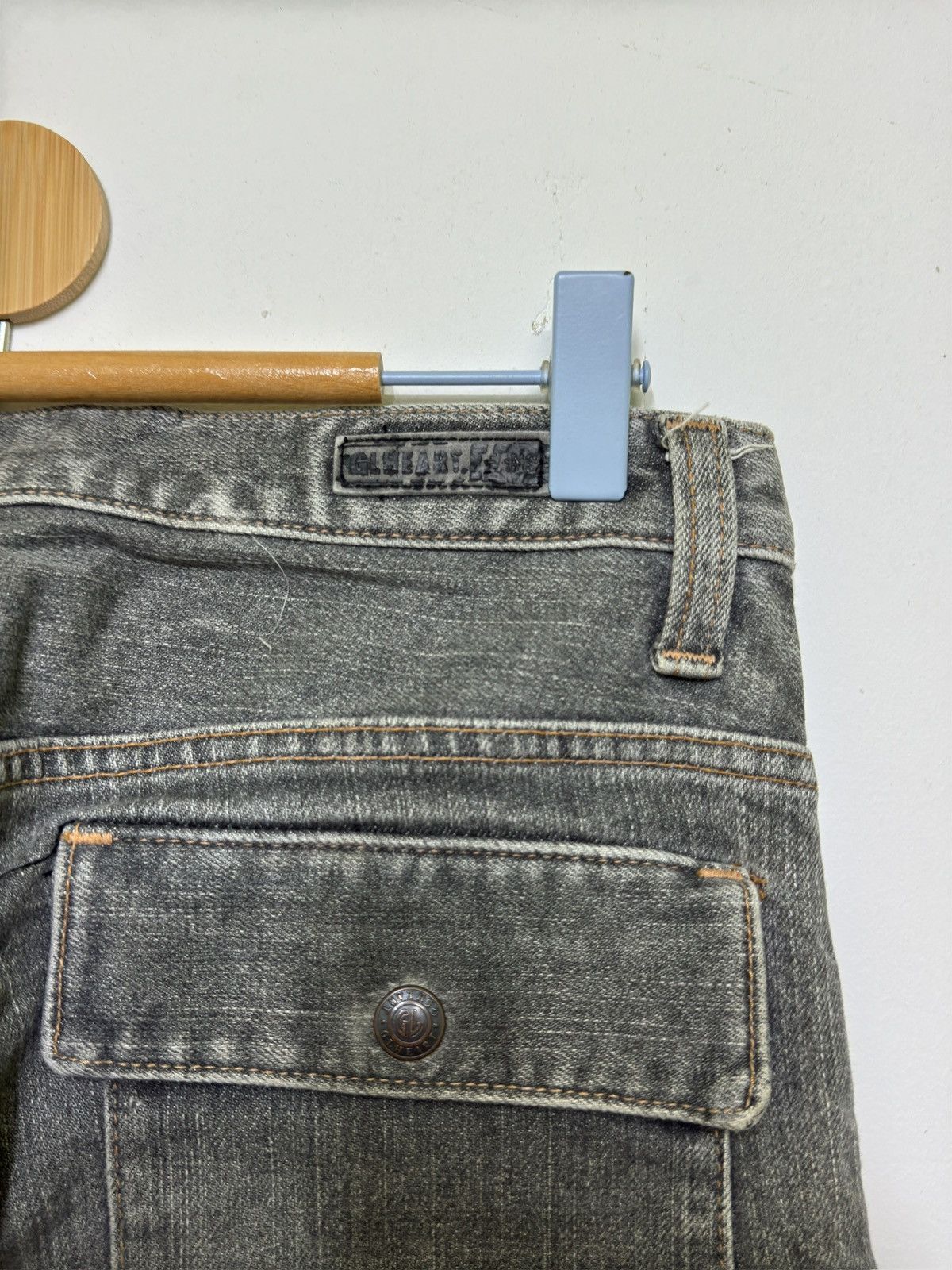 Vintage Vintage GL Heart Bush Pants Front Flap Pocket Denim Size US 28 / EU 44 - 12 Thumbnail