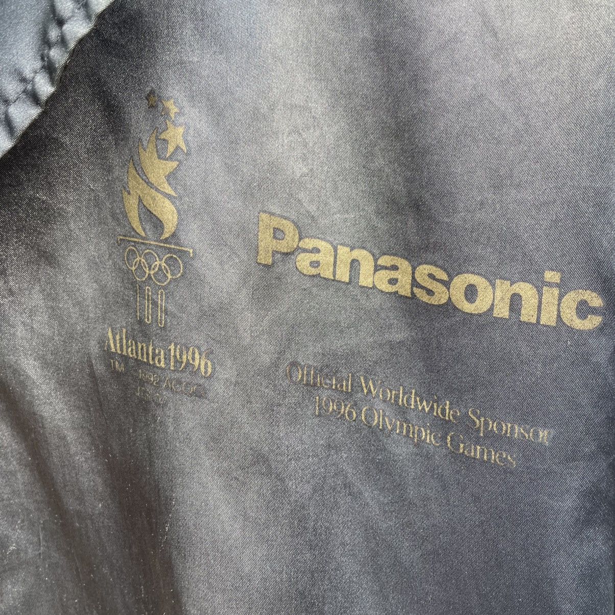Japanese Brand × USA Olympics Vintage Faded Panasonic Bomber Jacket Size US M / EU 48-50 / 2 - 6 Thumbnail