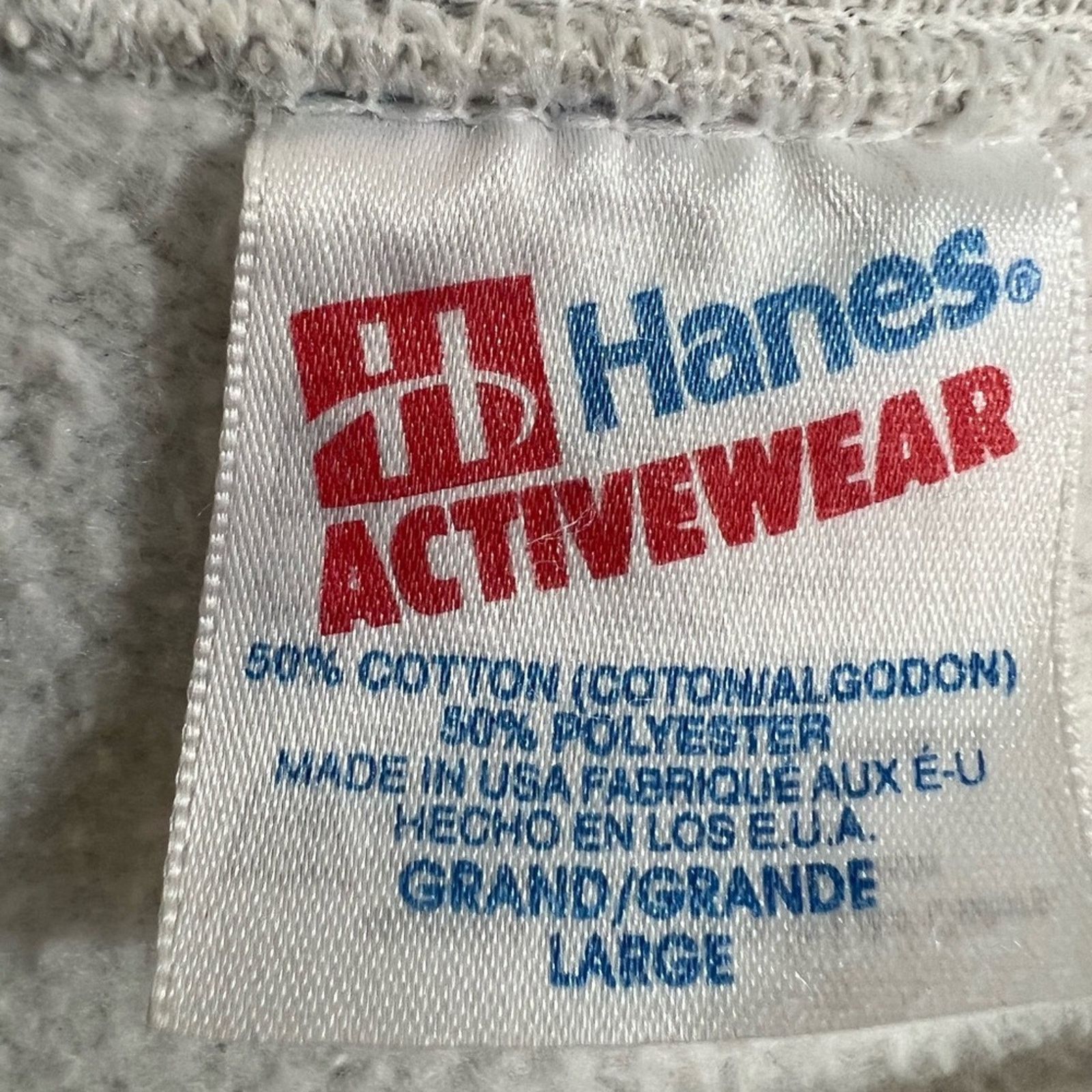 Hanes Vintage 90’s Looney Tunes Taz Bugs Chicago Bulls Sweatshirt Size US L / EU 52-54 / 3 - 5 Thumbnail