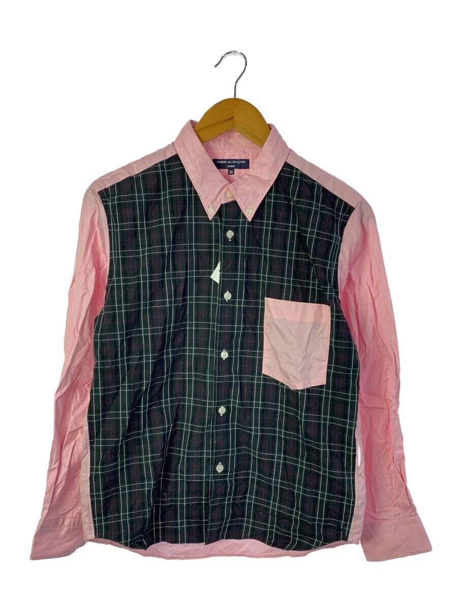 Comme des Garcons × Comme des Garcons Homme Reconstructed Plaid Button Shirt Size US S / EU 44-46 / 1 - 1 Thumbnail