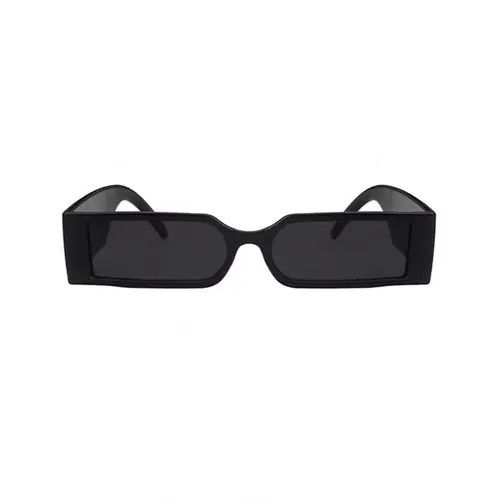 Designer Retro Style Square Frame Glasses Size ONE SIZE - 3 Thumbnail