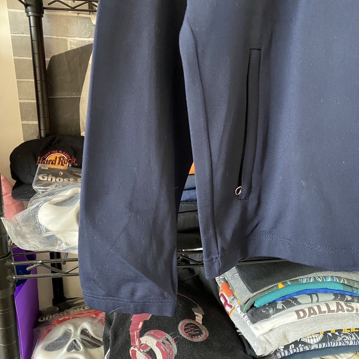 Supreme Vintage Supreme Bear Hug Jacket Navy Blue Archive 2002 Size US L / EU 52-54 / 3 - 5 Thumbnail