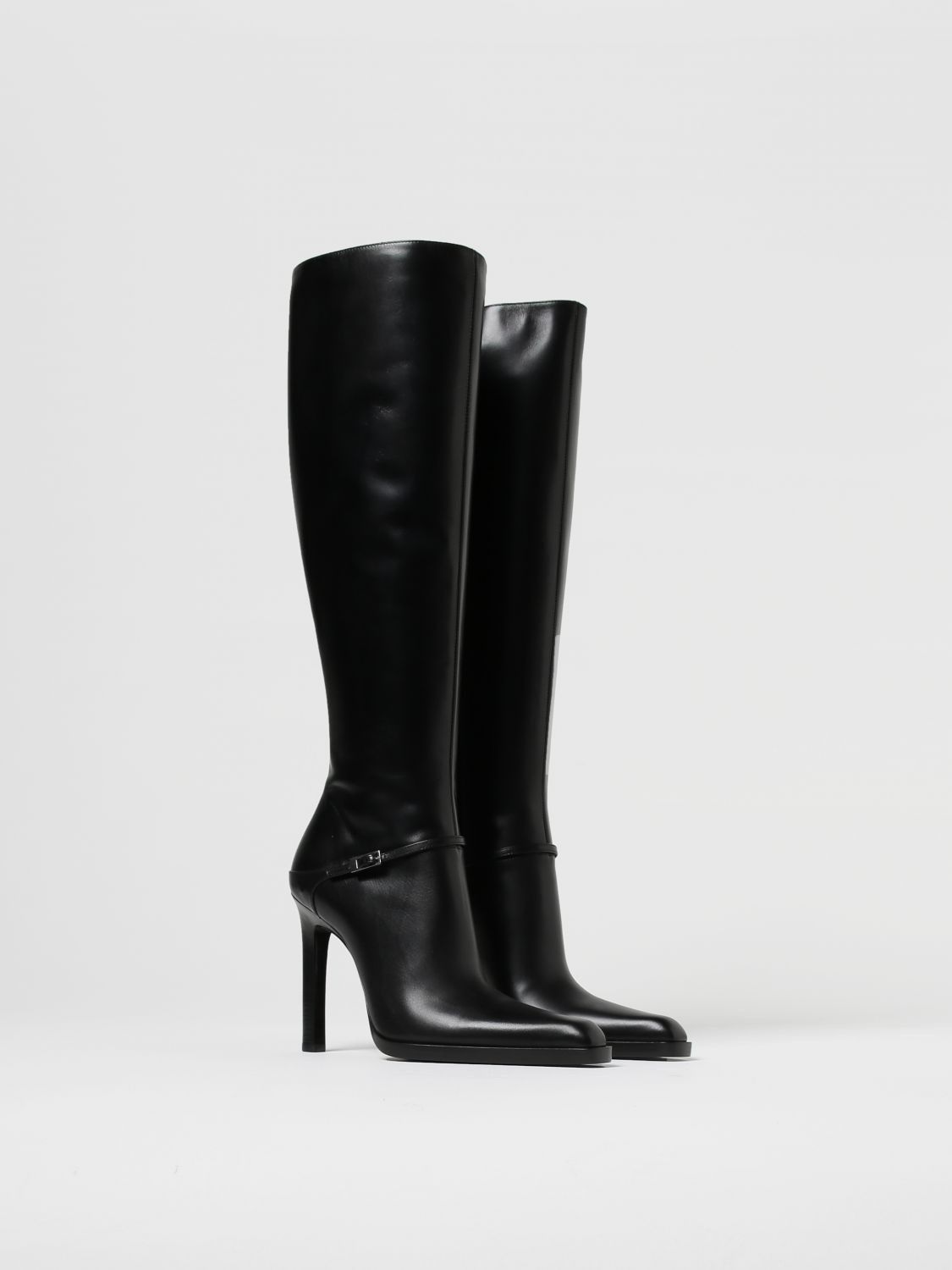 Saint Laurent Paris o1s1wg110225 755230 Νina 110 Boots Anilou in Black Size US 6 / IT 36 - 2 Thumbnail