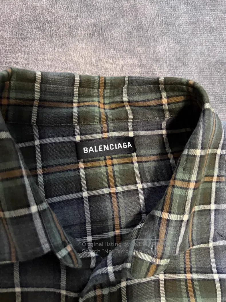 Balenciaga Balenciaga Big logo shirt Size XS / US 0-2 / IT 36-38 - 3 Thumbnail