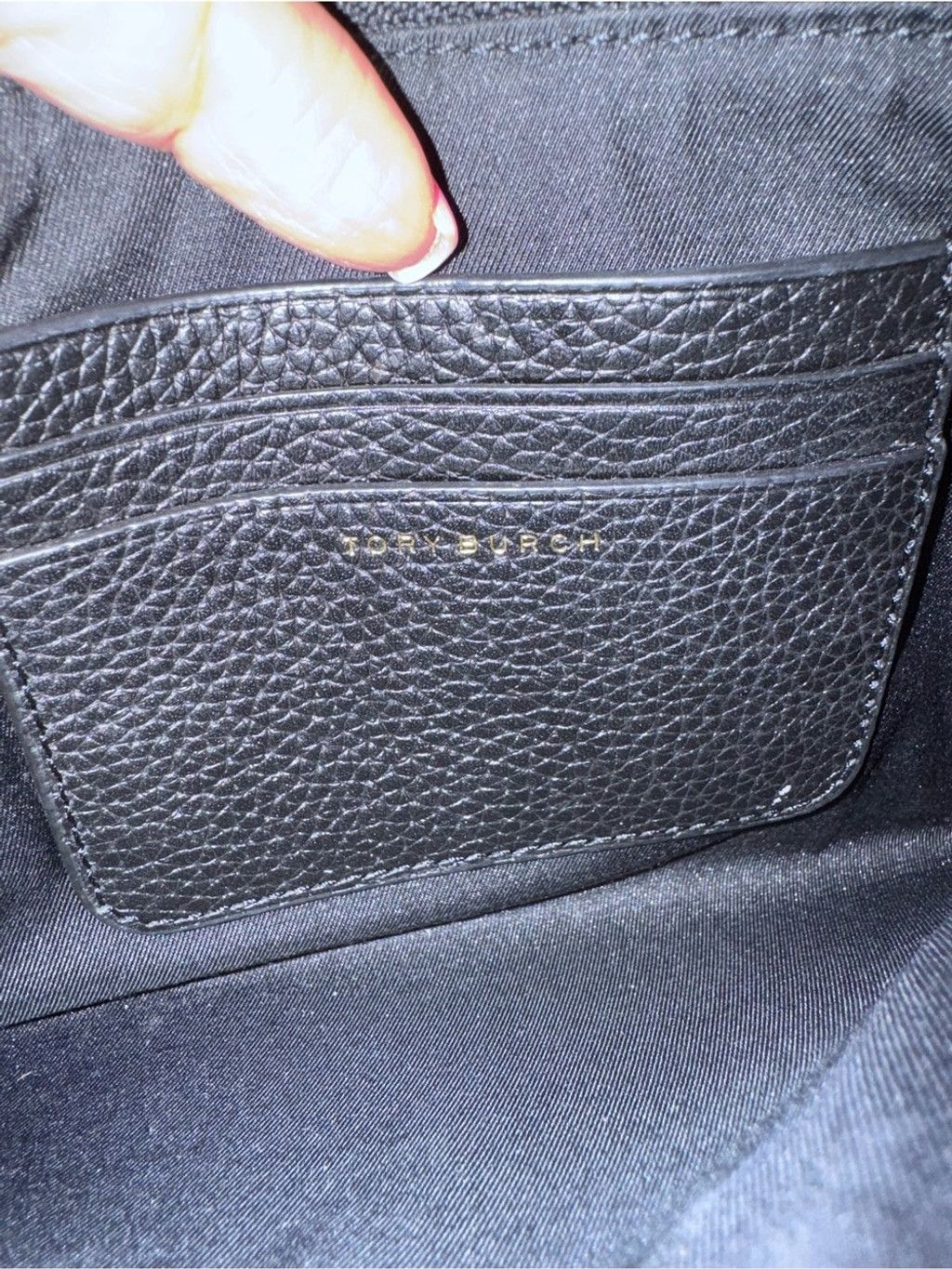 Tory Burch Tory Burch Chelsea Pebbled Leather Wristlet Size ONE SIZE - 10 Thumbnail