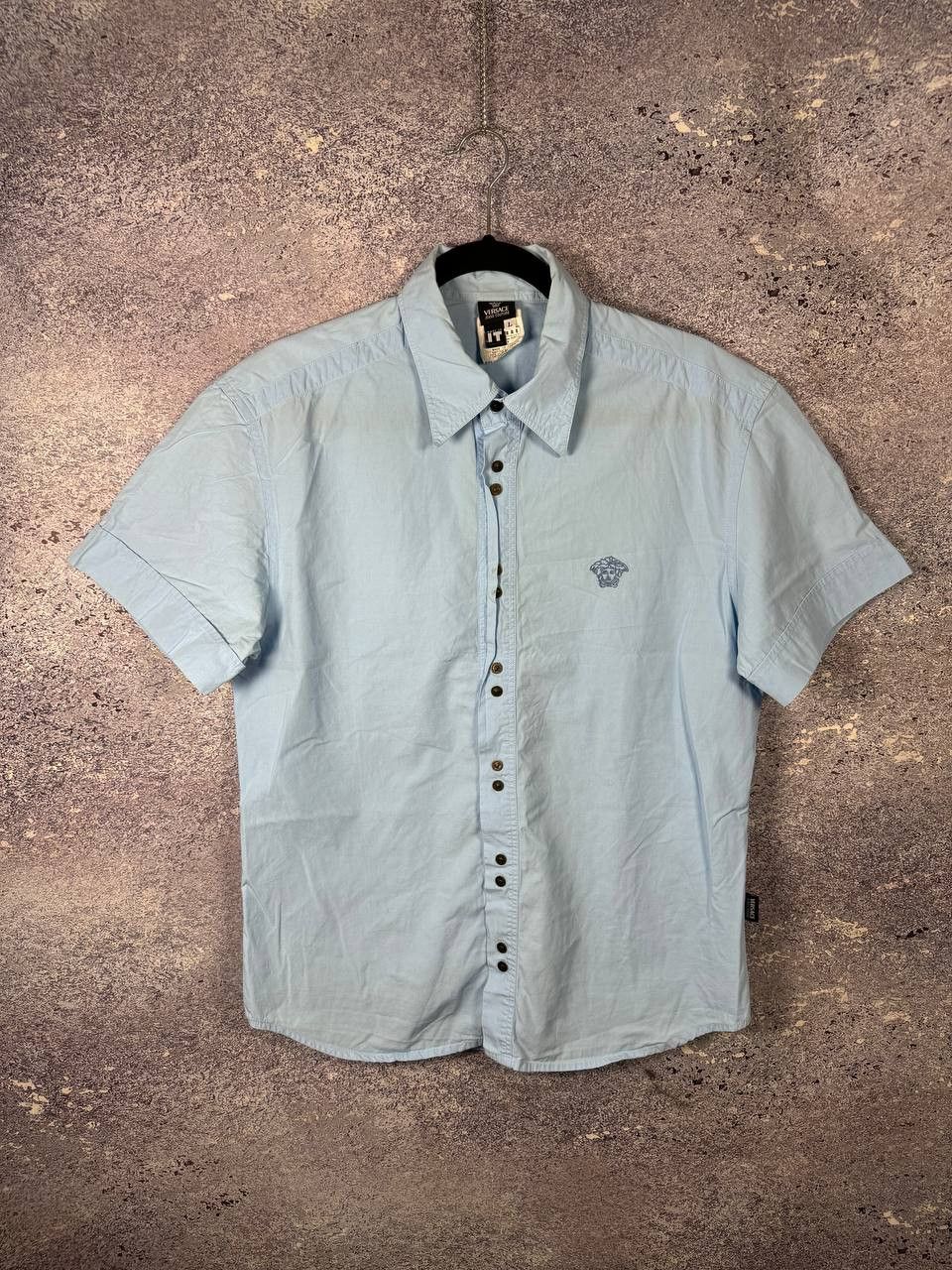 Versace Jeans Couture VIntage Versace Jeans Couture Mettal Logo Krall y2k Size US L / EU 52-54 / 3 - 1 Thumbnail