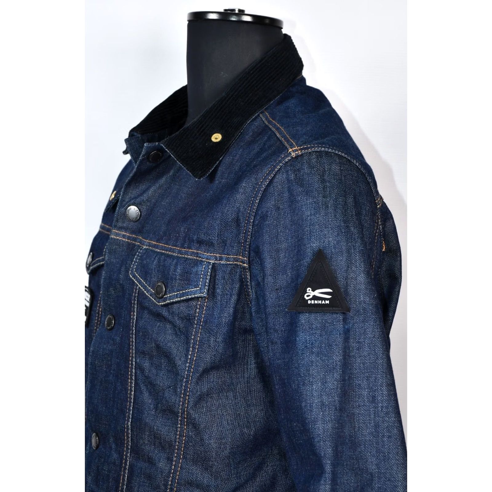 Barbour Barbour International X Denham X10 Year Anniversary Denim South Jacket L Men Regular Blue 100% Cotton Denim Jacket Jeans-style Vintage: No Size US L / EU 52-54 / 3 - 7 Thumbnail