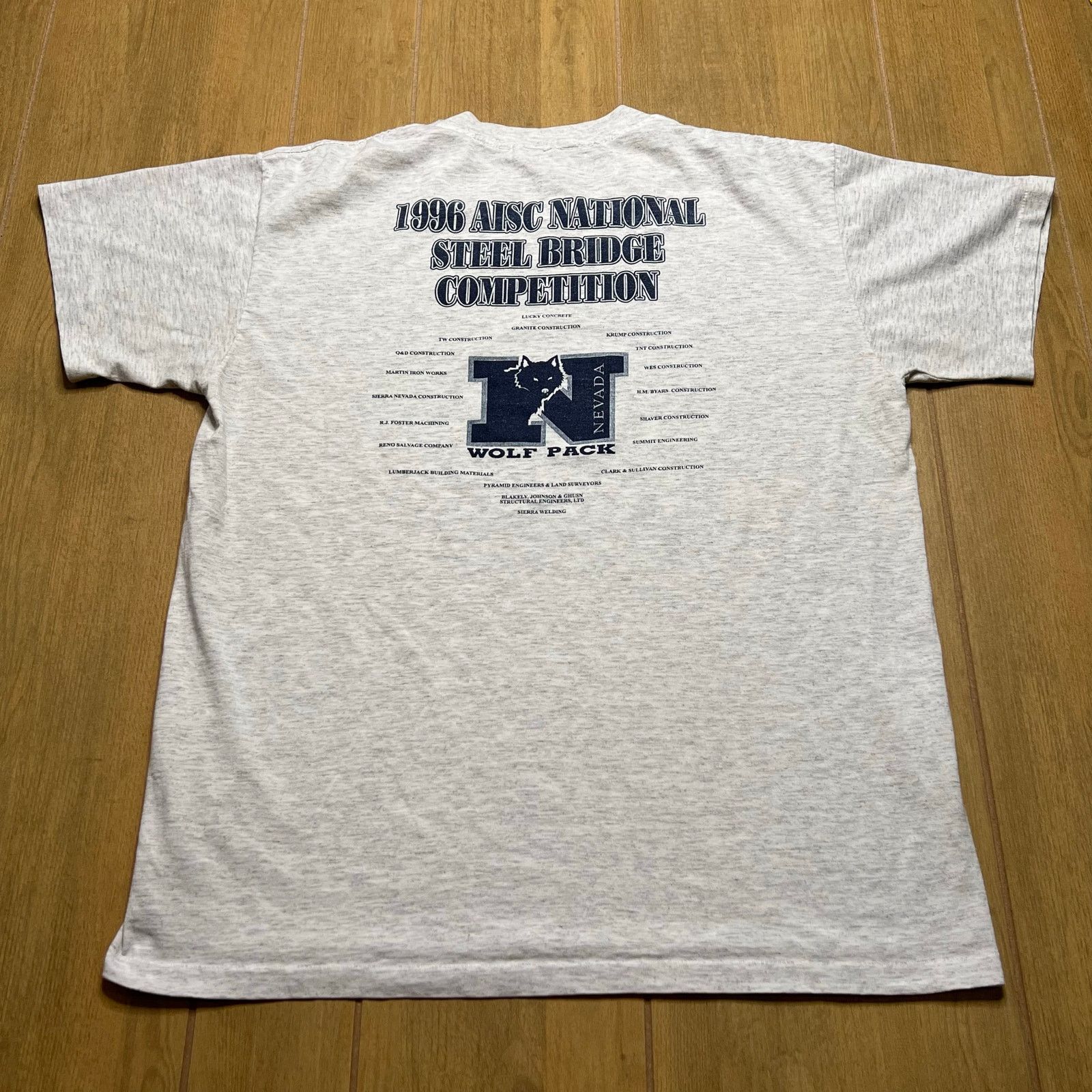 Vintage Vintage 1996 University of Nevada Civil Engineering Large Size US L / EU 52-54 / 3 - 2 Thumbnail