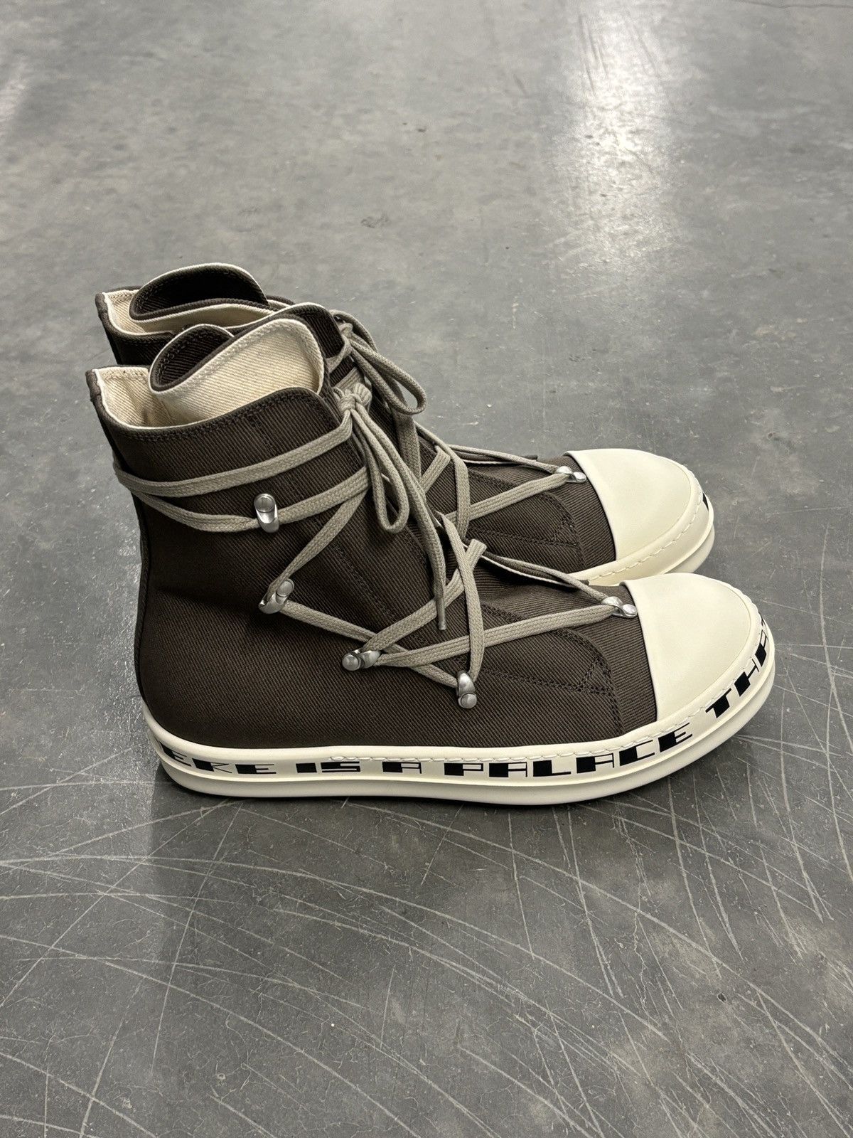 Rick Owens × Rick Owens Drkshdw Rick Owens Drkshdw Hexa Ramones 