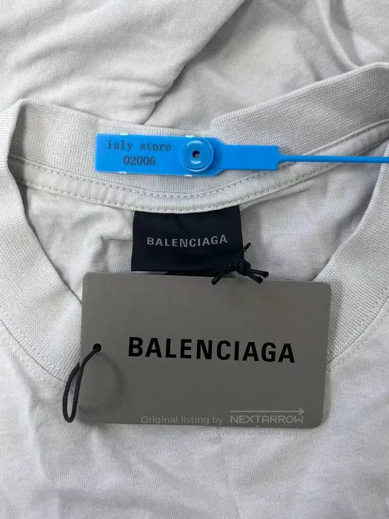 Balenciaga Balenciaga Round Neck Letter Printed Short Sleeve T-Shirt, Size US S / EU 44-46 / 1 - 6 Thumbnail