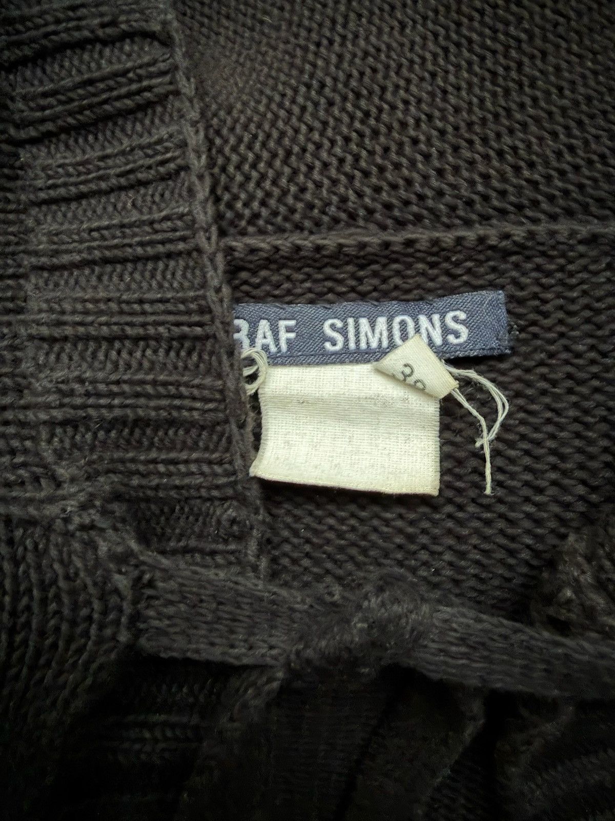 Raf Simons Raf Simons 1997-98 Cape Lace Knitwear Size US S / EU 44-46 / 1 - 4 Thumbnail
