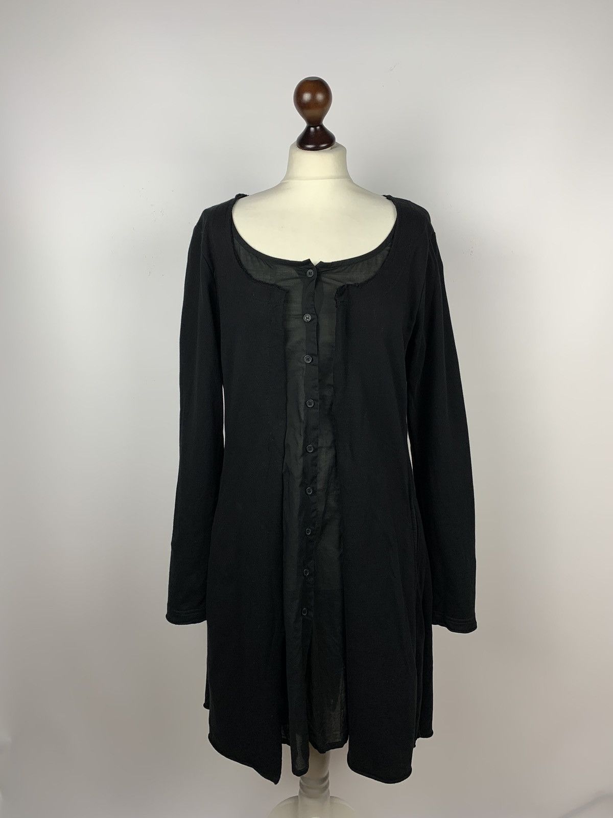 Rundholz Rundholz Black Label Shirt Buttons Dress Avant Garde Top Size M / US 6-8 / IT 42-44 - 1 Thumbnail