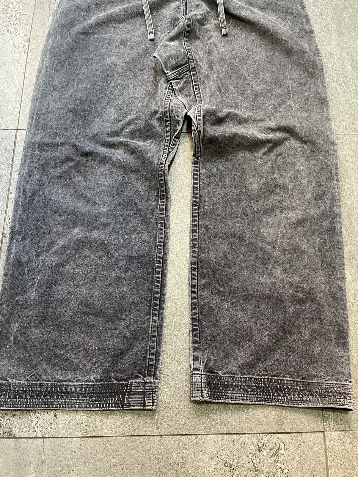 Japanese Brand × Vintage BAGGY KAPITAL STYLE WASHED COTTON DISTRESSED OKINAWA PANTS Size US 36 / EU 52 - 11 Thumbnail