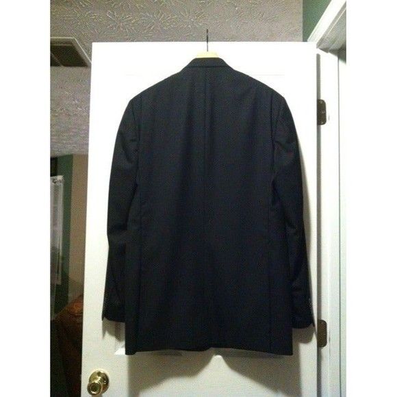 Jhane Barnes JHANE BARNES MEN'S 100%WOOL SPORT COAT JACKET BLAZER SIZE:44 Size 44R - 8 Thumbnail