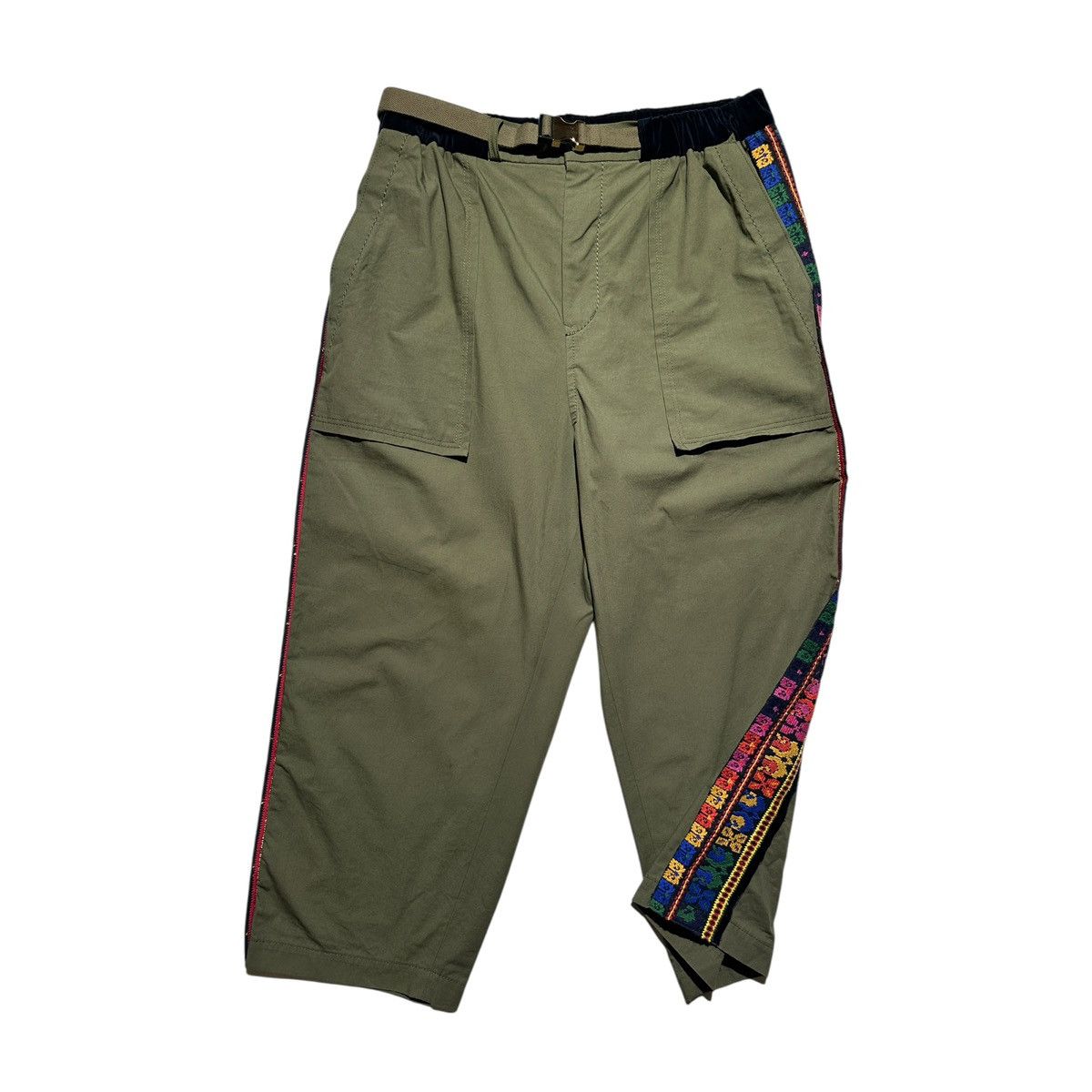 Sacai $855 Belted adjustable pant Size US 34 / EU 50 - 1 Thumbnail