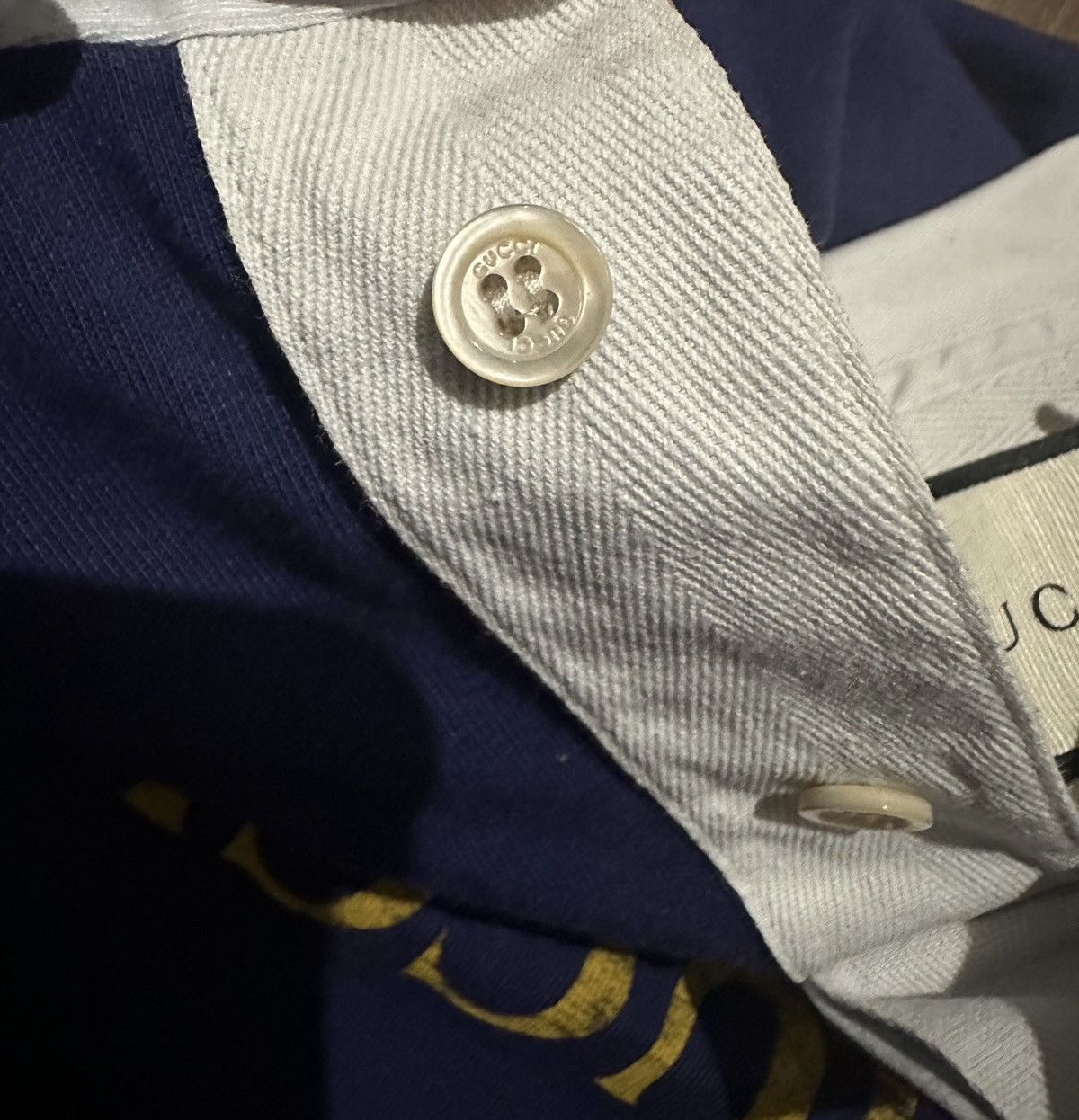 Gucci GUCCI Rugby Logo Longsleeve Polo Shirt Demna Tom Ford Runway Size US M / EU 48-50 / 2 - 7 Thumbnail
