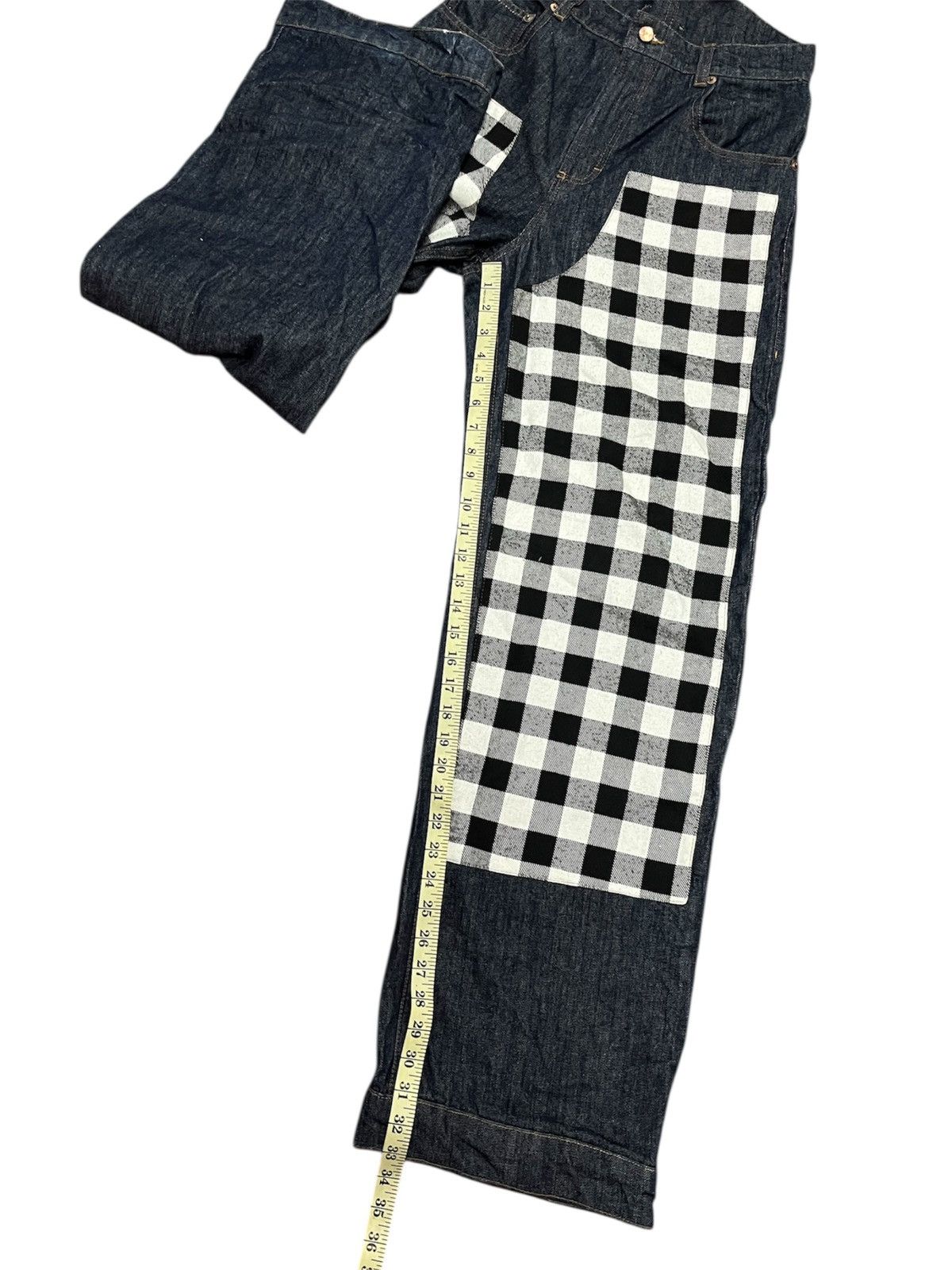Alex Mullins ALEX MULLINS x DOUBLE KNEE DENIM x BRITISH DESIGNER x RARE Size US 29 - 8 Thumbnail