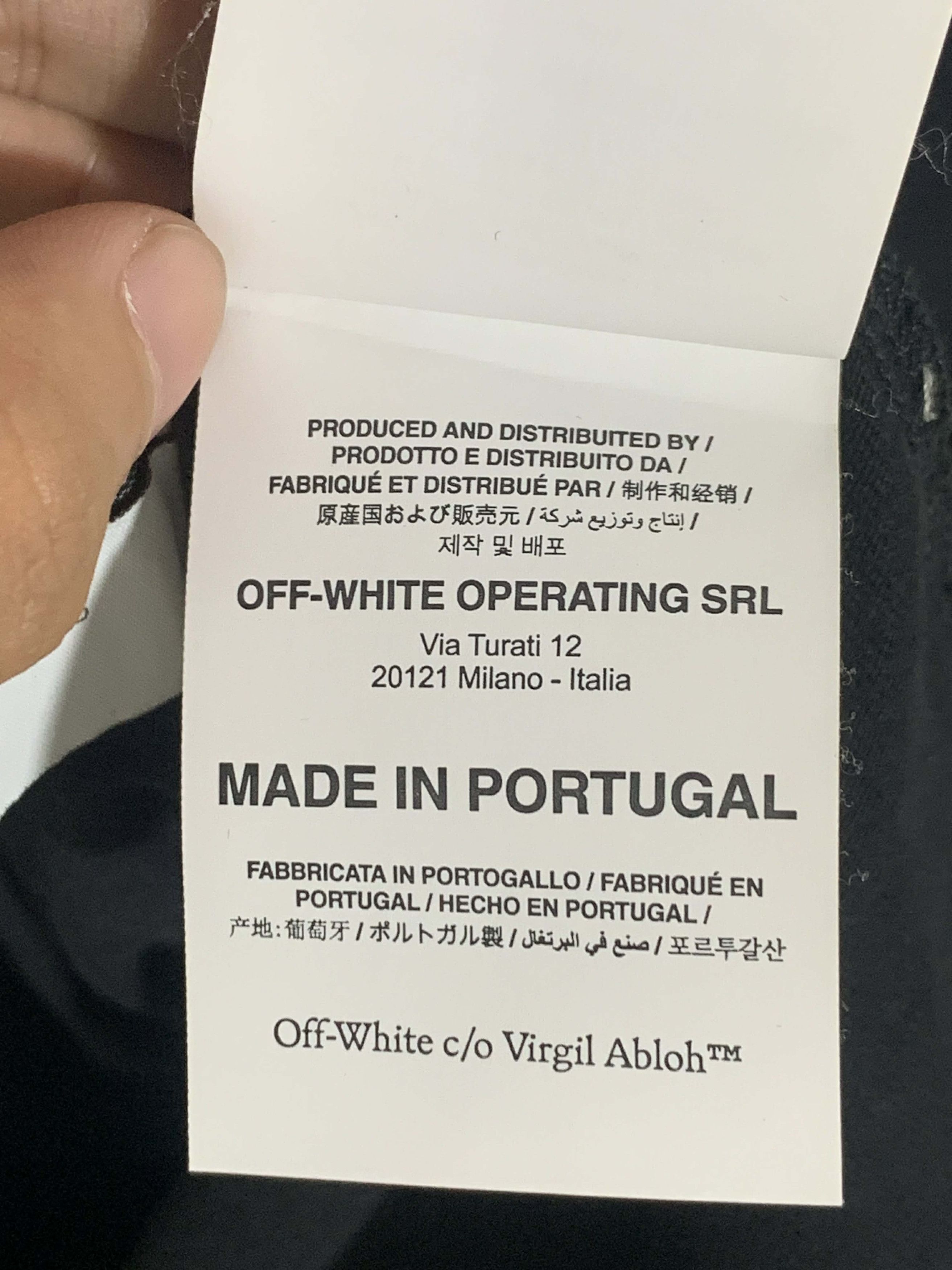Off-White OFF-WHITE Arrow Caravaggio St Fran Slim Tee Black Size US S / EU 44-46 / 1 - 8 Thumbnail