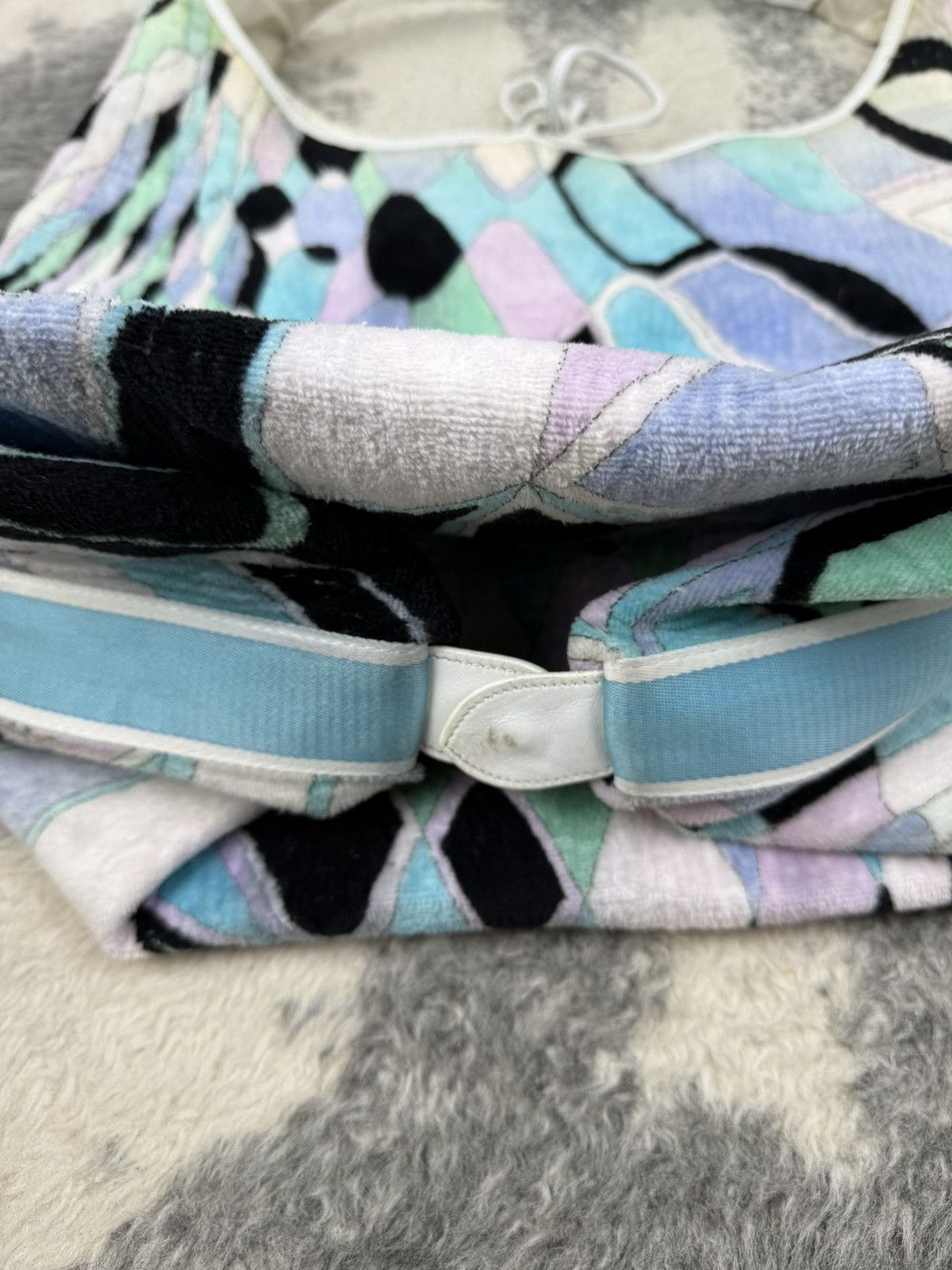Emilio Pucci ‼️ARCHIVED‼️90s EMILIO PUCCI Iconic Extra Large Hobo/Tote Bag Size ONE SIZE - 6 Thumbnail