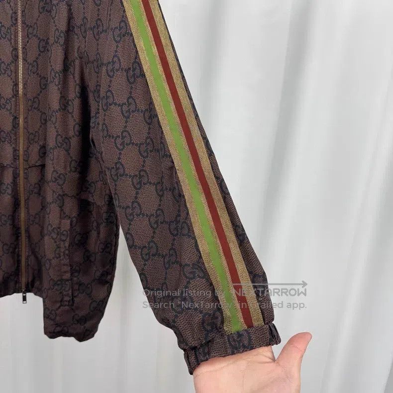 Gucci Gucci Old flower full printing webbing mulberry silk zippe Size US XS / EU 42 / 0 - 4 Thumbnail
