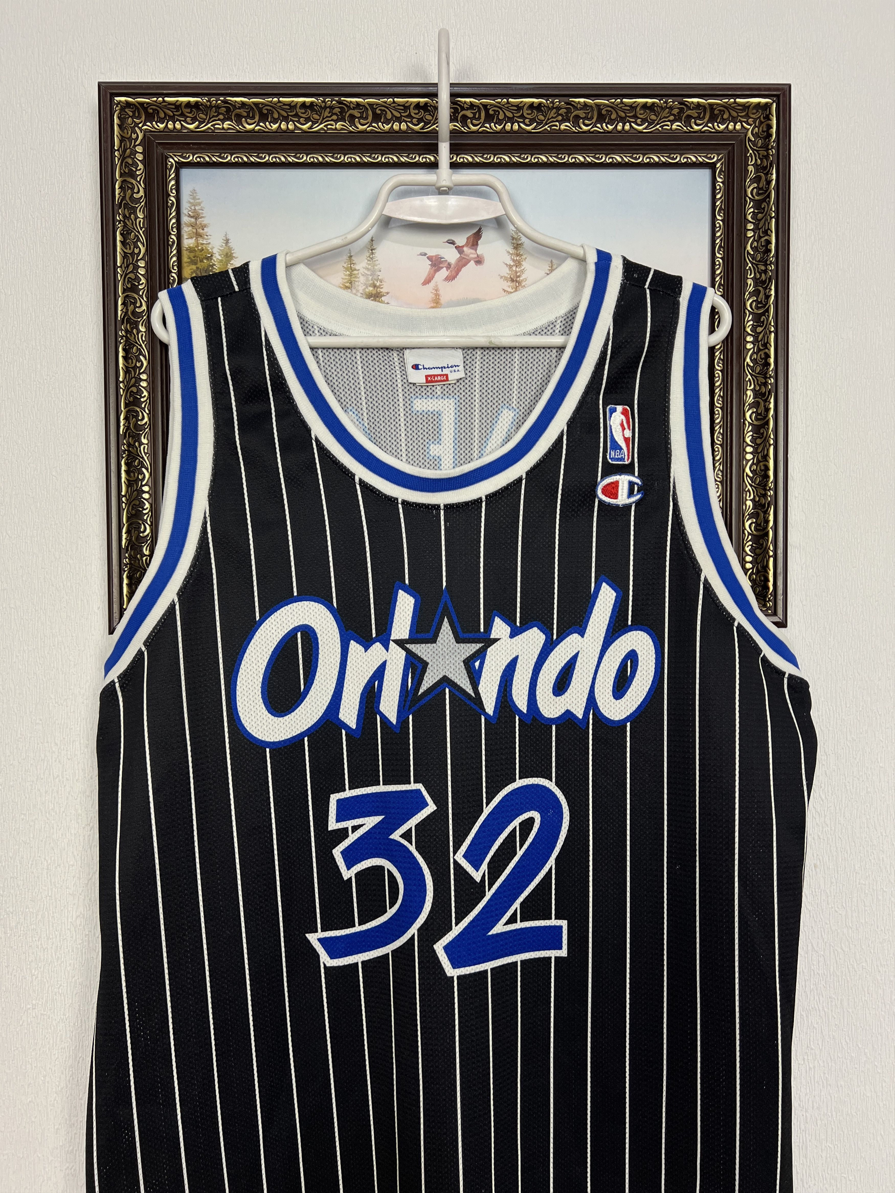 Champion Vintage 90's Champion Orlando Magic O'Neal NBA Jersey Shirt Size US XL / EU 56 / 4 - 2 Thumbnail