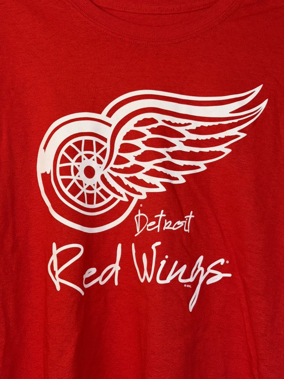 NHL NHL Hockey Detroit Red Wings Graphic Shirt Men Size XL Size US XL / EU 56 / 4 - 22 Thumbnail