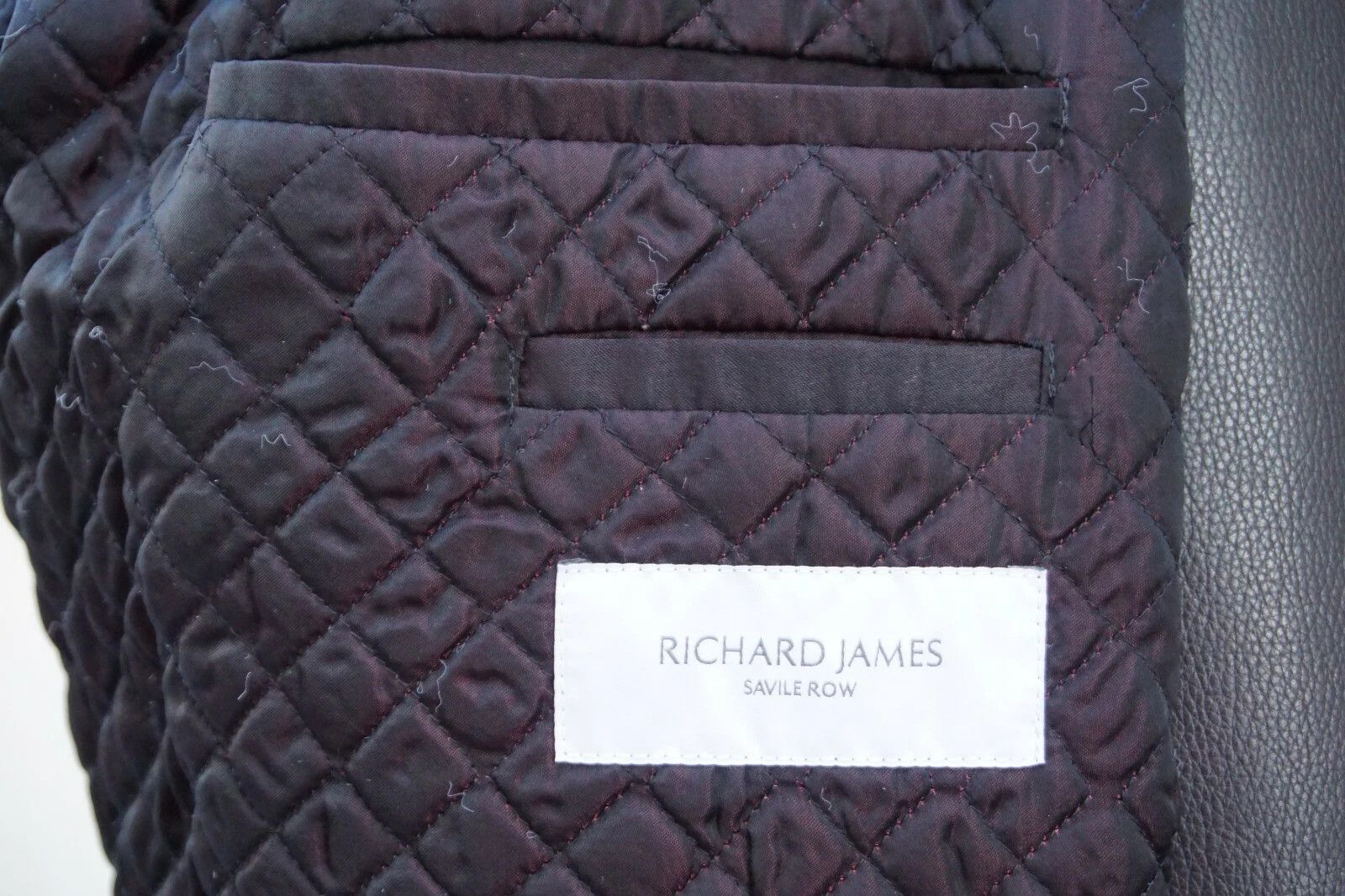 Richard James NWT Richard James Savile Row Brown Leather Biker jacket L Size US L / EU 52-54 / 3 - 4 Thumbnail