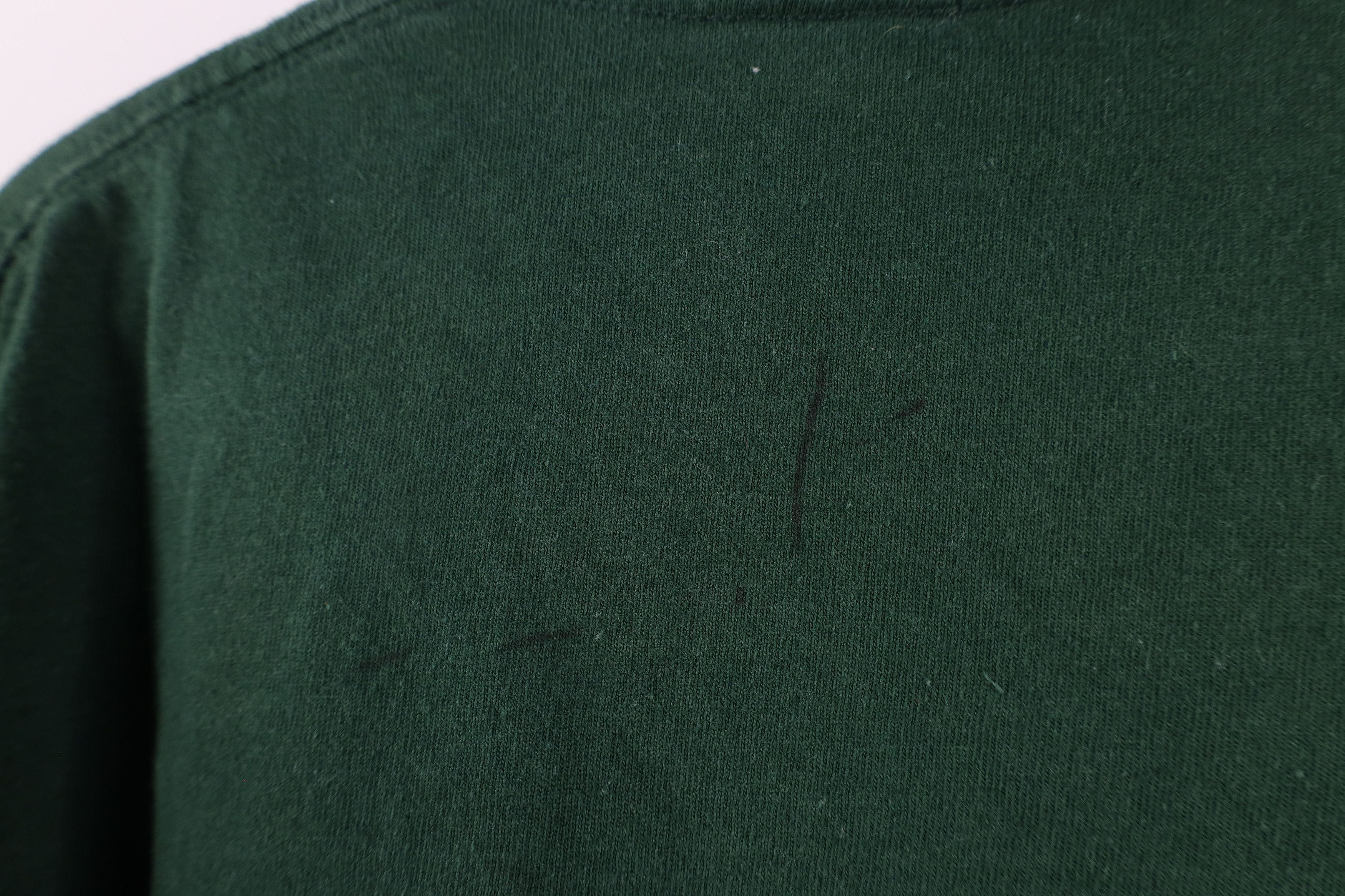 Vintage Vintage 90s Script Michigan State University T-Shirt Green Size US L / EU 52-54 / 3 - 8 Thumbnail