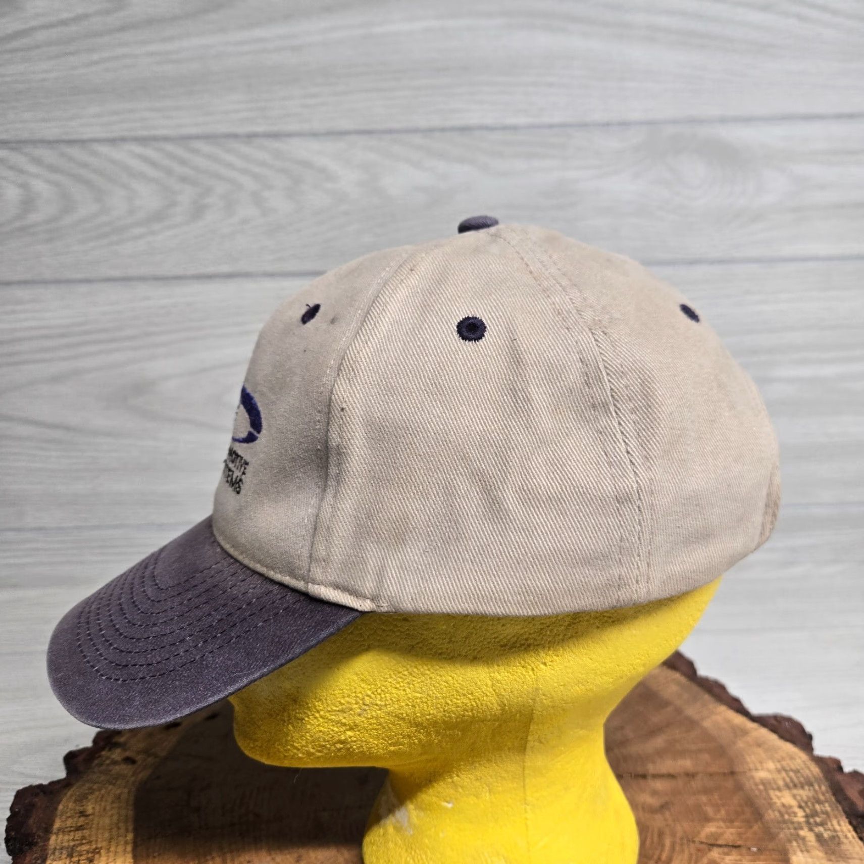 Vintage VINTAGE Meridian Automotive System Hat Baseball Cap One Size Blue Adjustable Adult Mens Size ONE SIZE - 4 Thumbnail