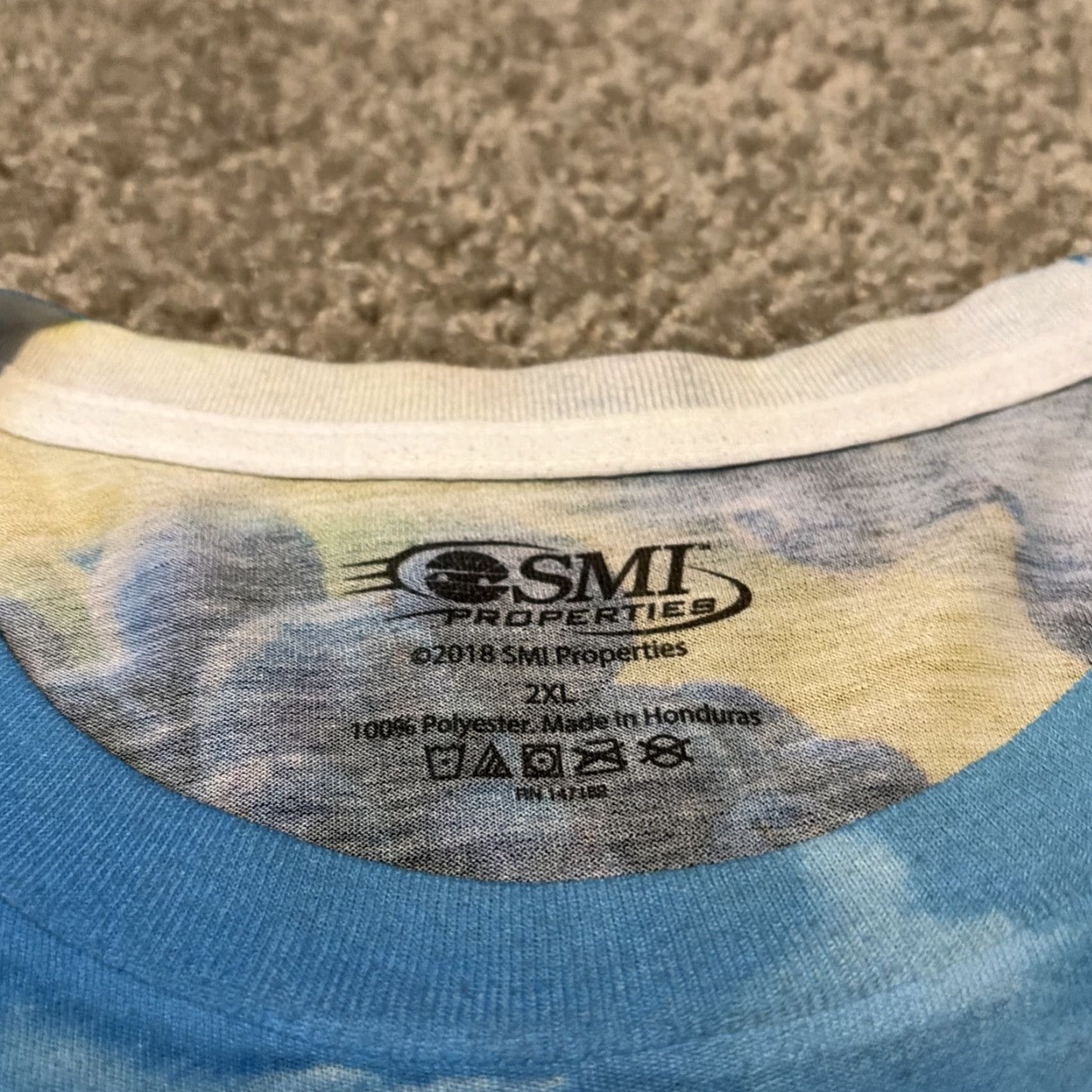 NASCAR NASCAR T-Shirt 2XL Men California All Over Print Sonoma Speedway Racing 2018 Multicolor Size US XXL / EU 58 / 5 - 3 Thumbnail
