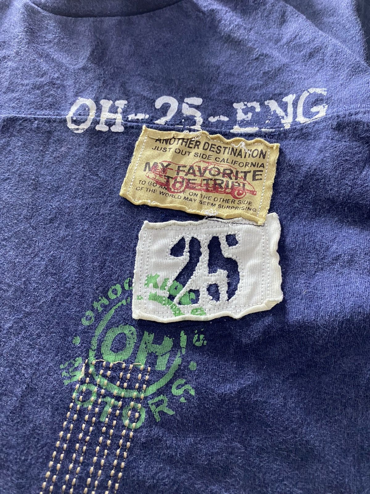20471120 Vintage ohoo double layers tee Size US S / EU 44-46 / 1 - 4 Thumbnail