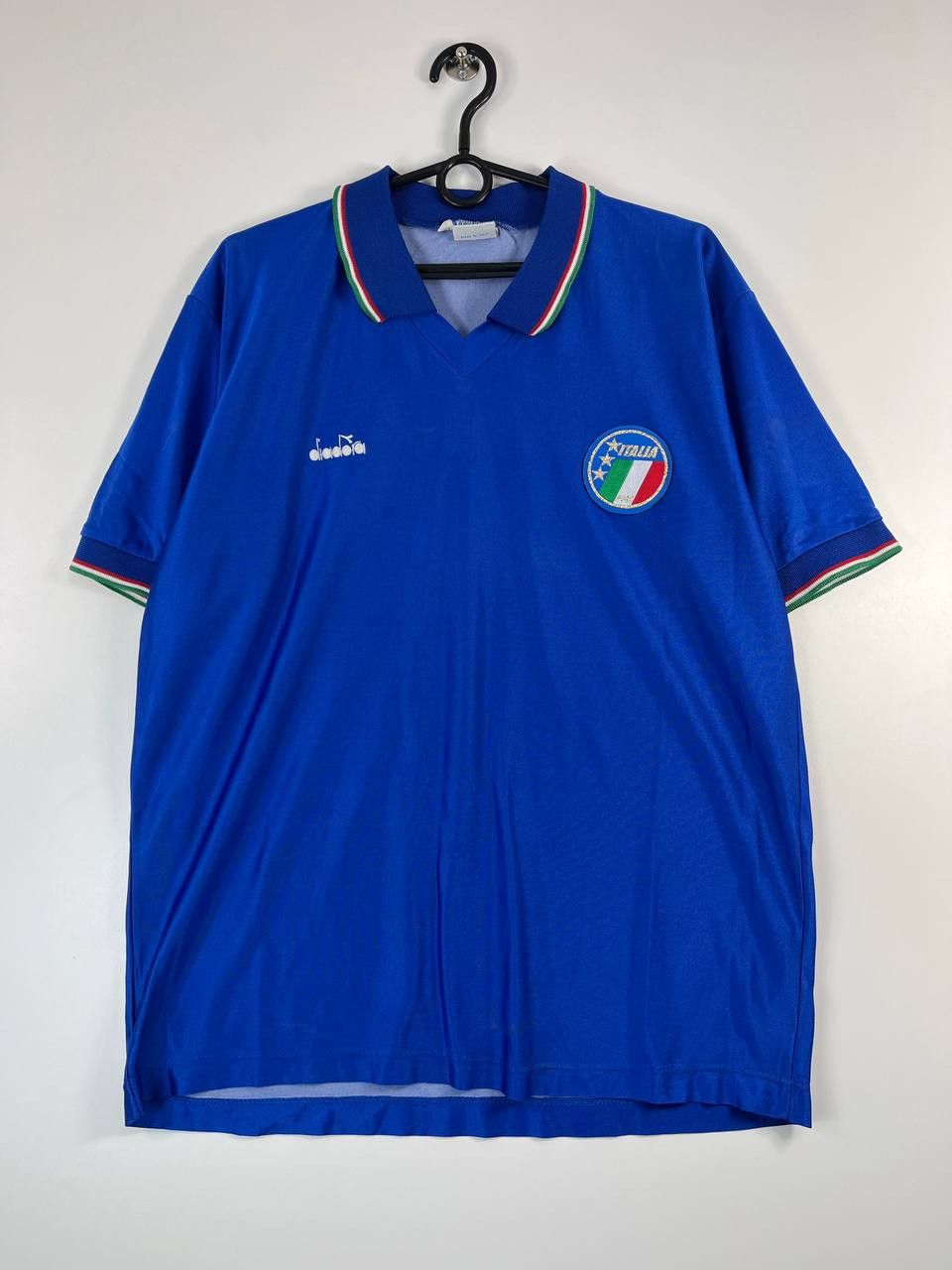 Diadora Italy 1990 Diadora Home Shirt Jersey World Cup Italy Size XL Size US XL / EU 56 / 4 - 1 Thumbnail