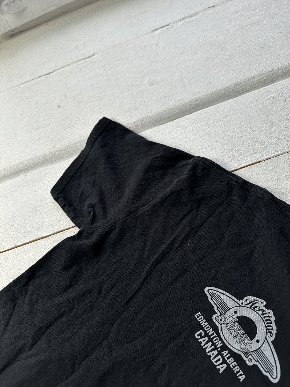 Harley Davidson 🚨VNTG HARLEY DAVIDSON 100 YEARS CANADA RARE BIG LOGO FADED Size US S / EU 44-46 / 1 - 12 Thumbnail