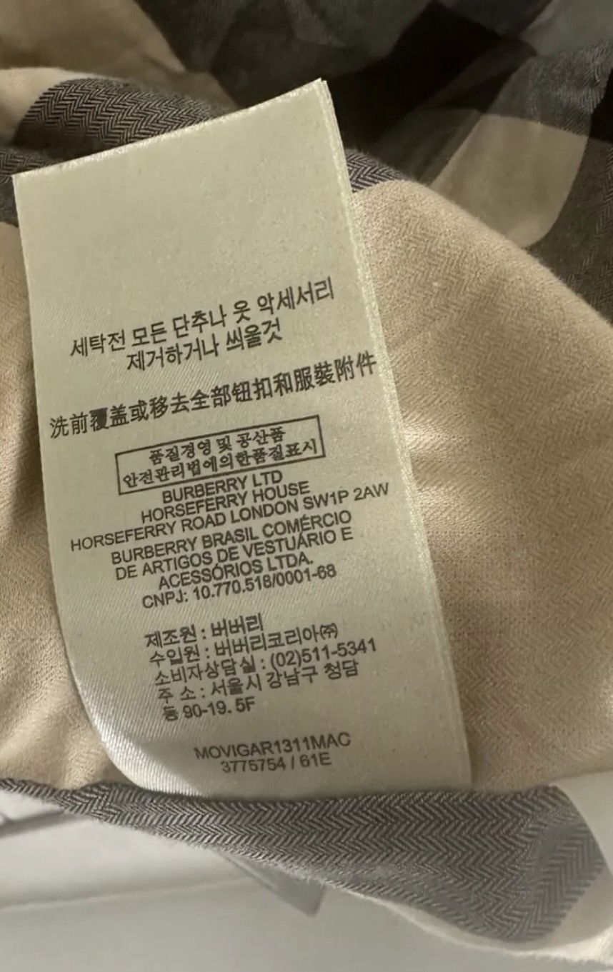Burberry Burberry Nova check Wool Blazer Size 50S - 4 Thumbnail