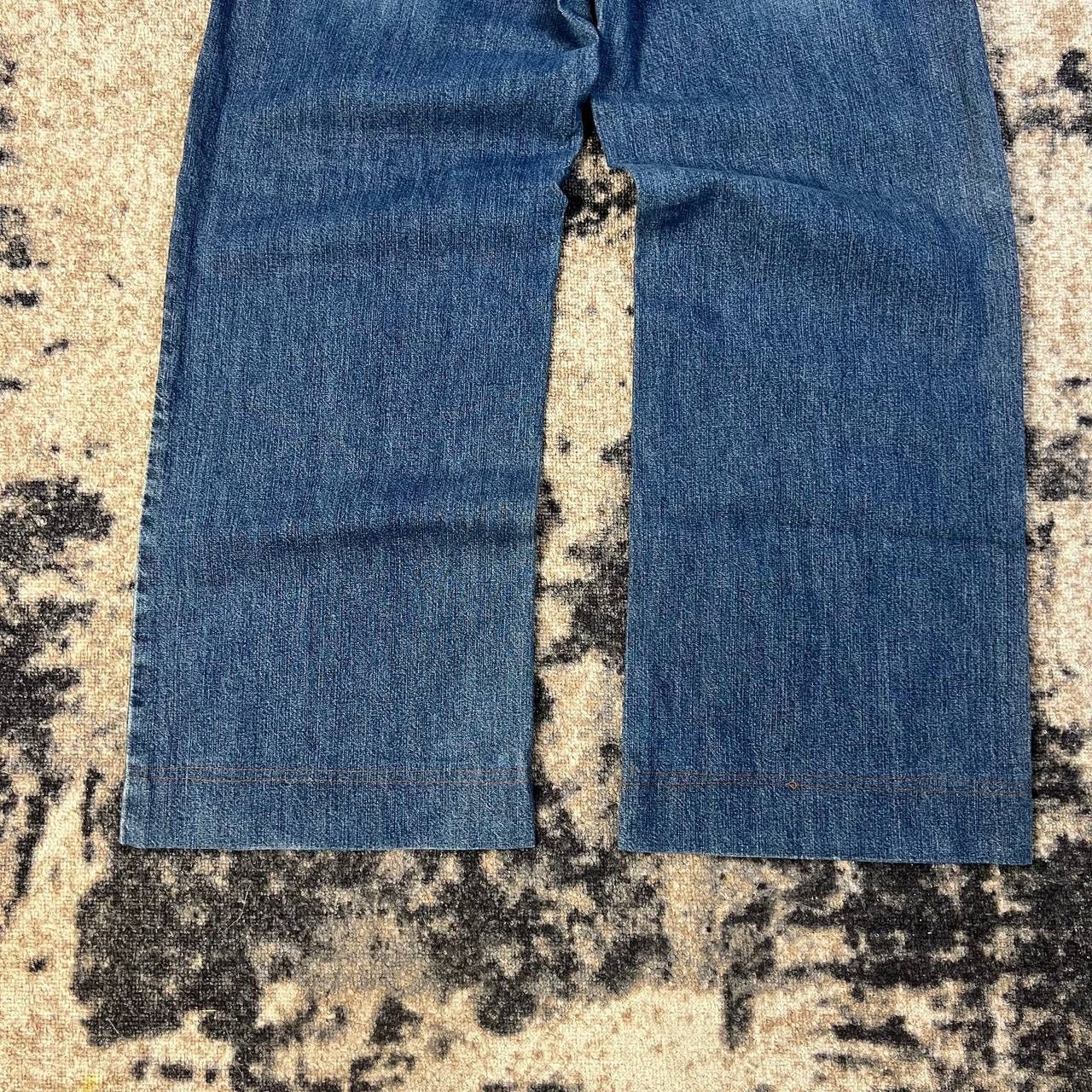 Levi's 587 Levis Vintage Y2K Rare Without Pockets Baggy Denim Jeans Size US 31 - 4 Thumbnail