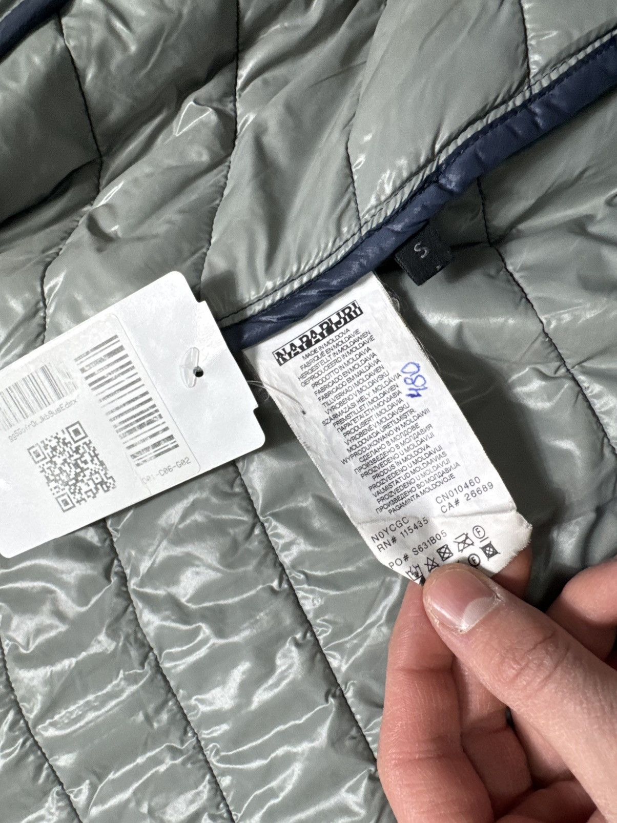 Napapijri Napapijri Full Zip Down Puffer Jacket Size S Outdoor Size US S / EU 44-46 / 1 - 8 Thumbnail