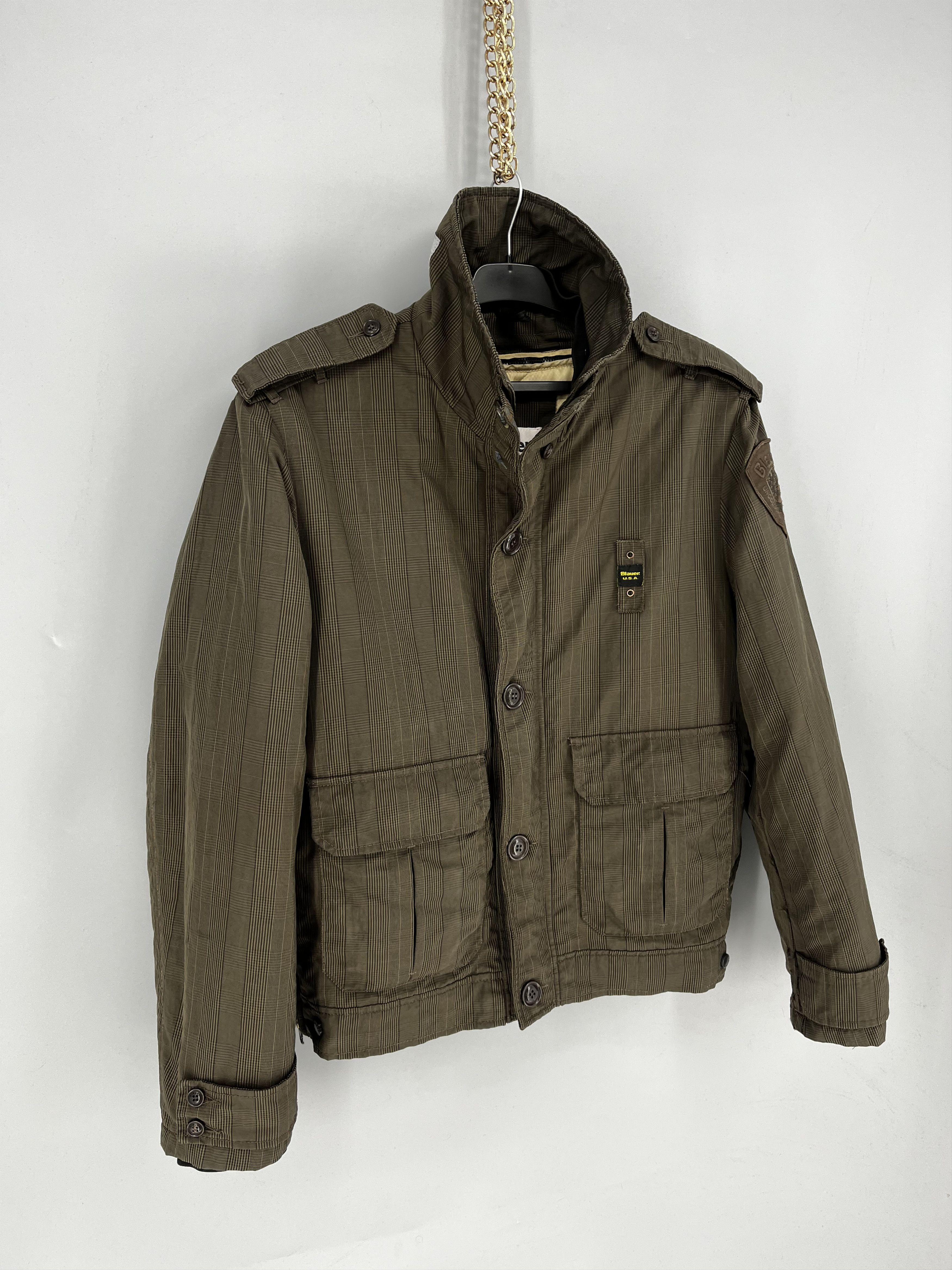 Other Vintage Blauer U.S.A. Field Jacket Streetwear Size US XXL / EU 58 / 5 - 2 Thumbnail
