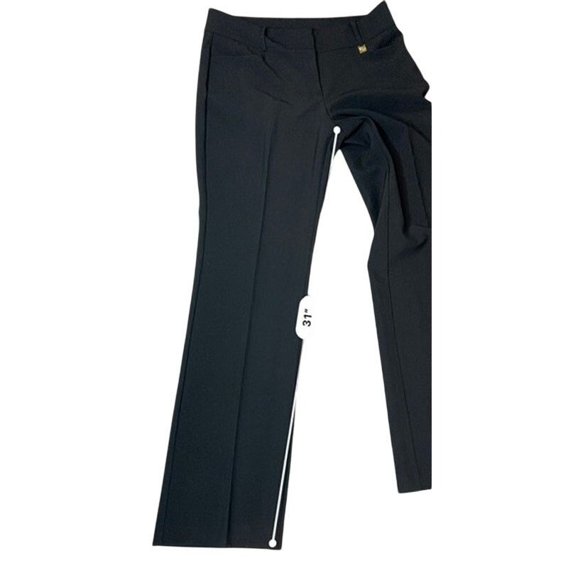 Anne Klein Anne Klein Black Boot Leg Pants Trousers 6 Academia 31" Ins Size 28" / US 6 / IT 42 - 6 Thumbnail