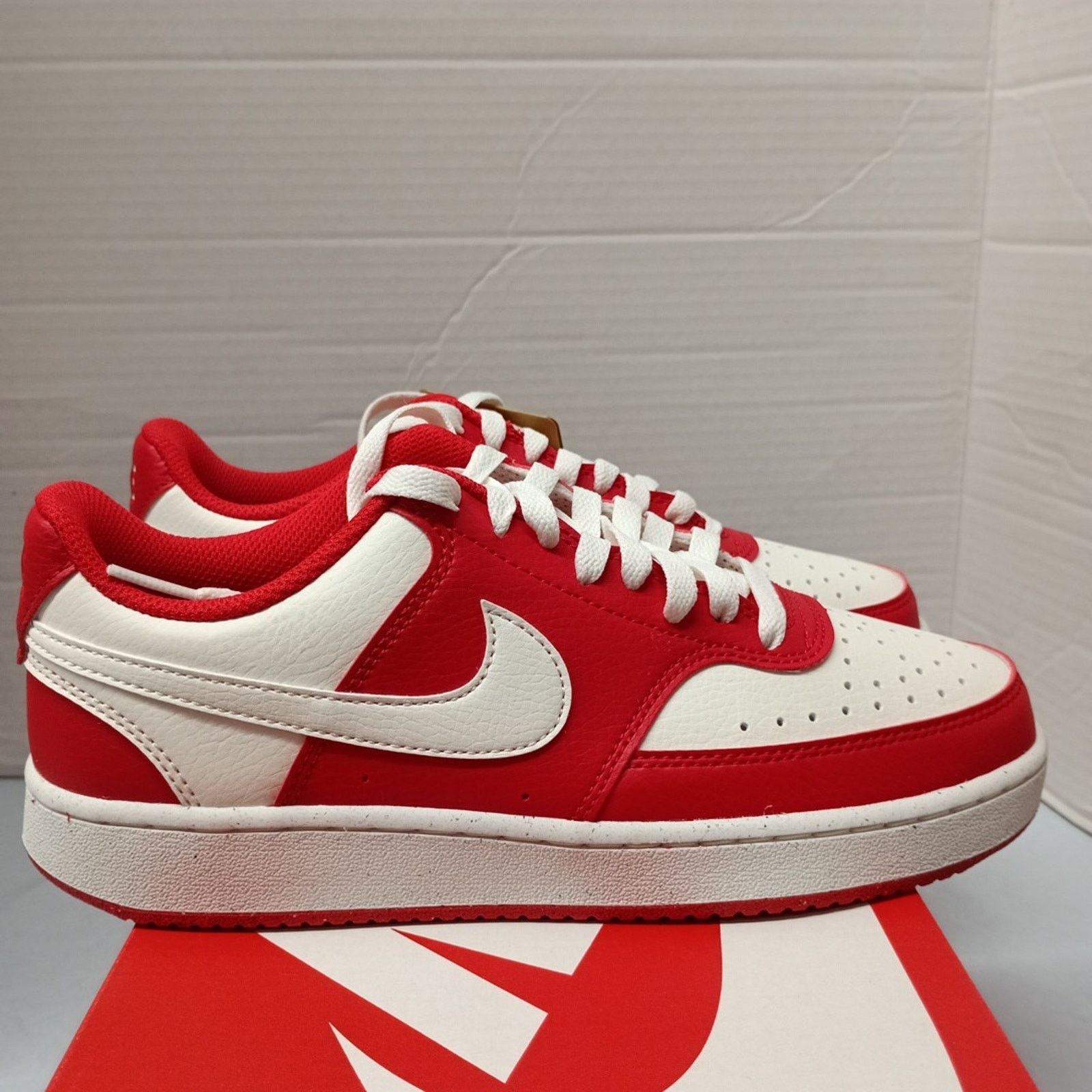 Nike Nike Court Vision Next Red White Sneakers Women’s Size 7.5 Size US 7.5 / IT 37.5 - 1 Thumbnail