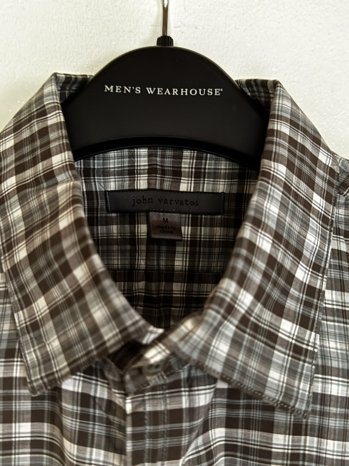 John Varvatos John Varvatos Plaid Button up Shirt Size US M / EU 48-50 / 2 - 13 Thumbnail