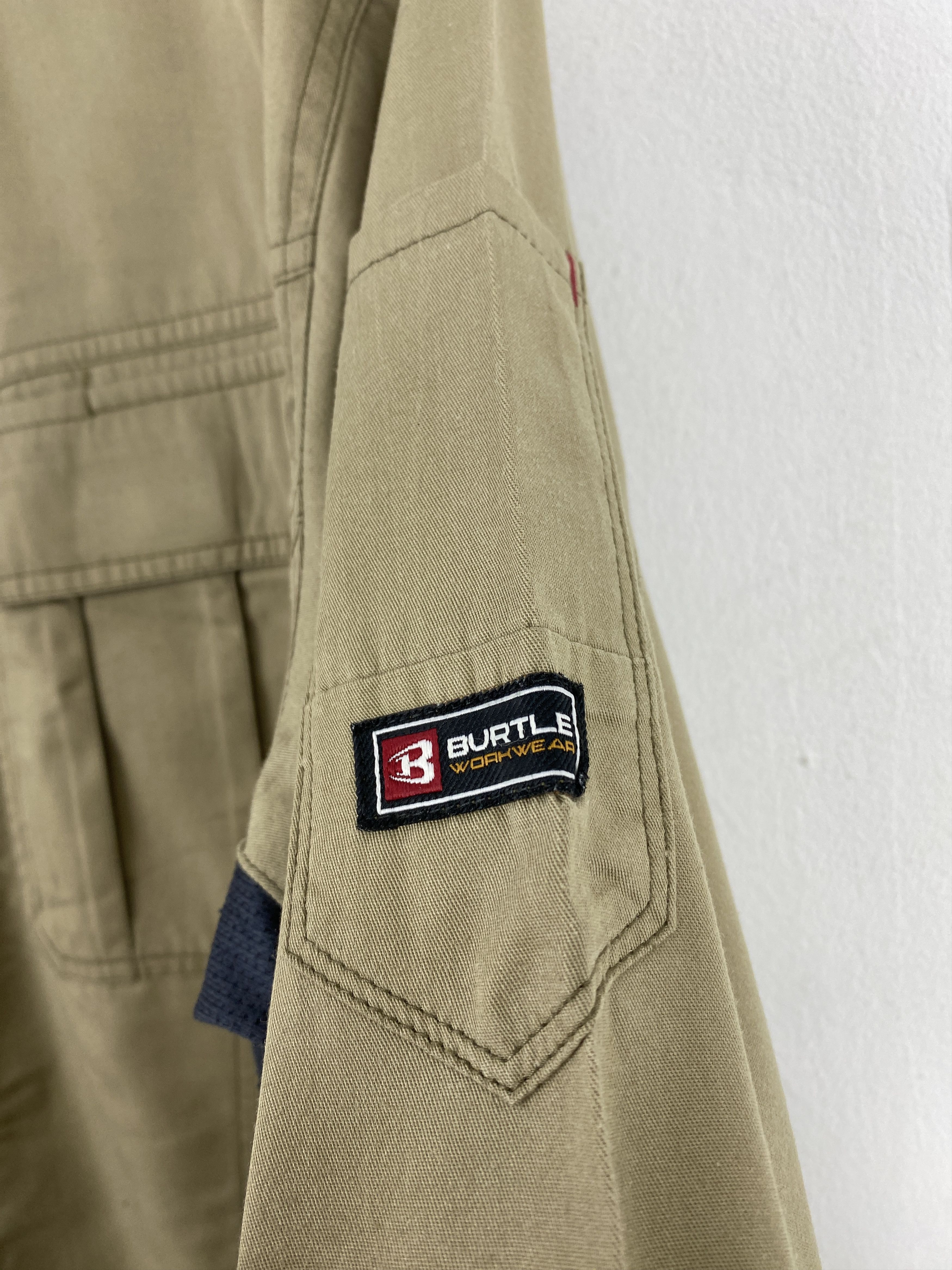Japanese Brand Vintage Burtle 6103 Long Sleeved Workwear Jacket JA0180 Size US XXL / EU 58 / 5 - 8 Thumbnail