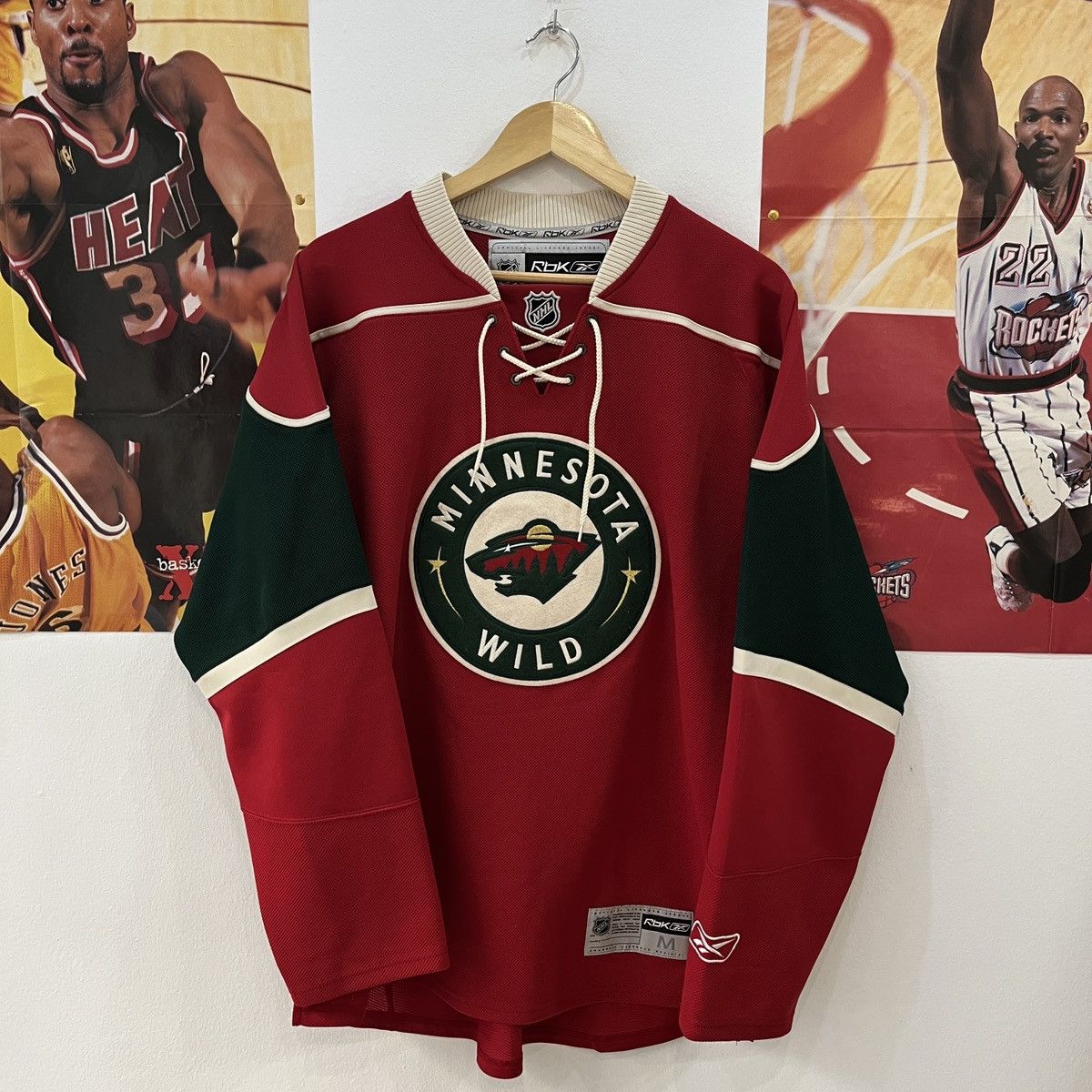 Minnesota Wild Red Jersey Grailed