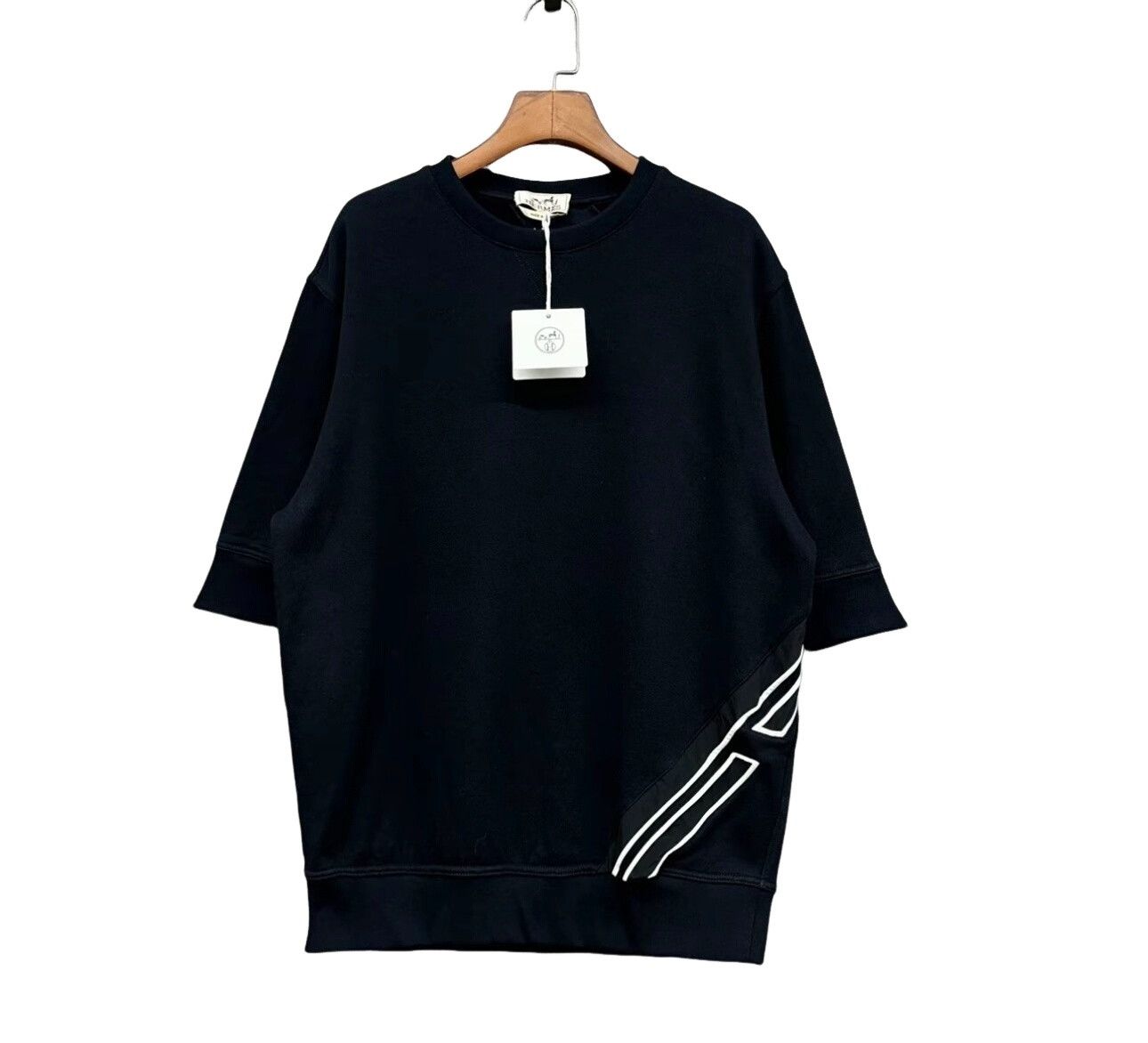 Hermes Hermes H Embroidery Short Sleeve Sweatshirt L Size US L / EU 52-54 / 3 - 1 Thumbnail