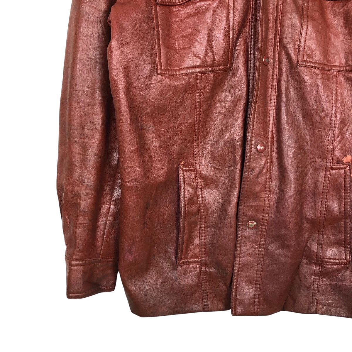 Japanese Brand Vintage Biker Genuine Leather Jacket Male Duds Issey Miyake Size US M / EU 48-50 / 2 - 5 Thumbnail