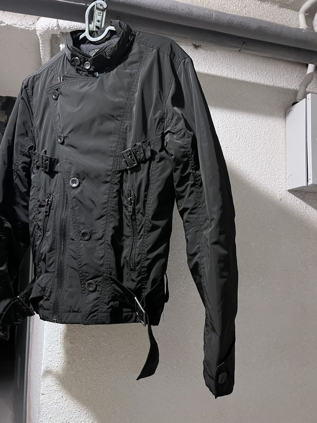 Hedi Slimane Avant Garde Asymmetrical Detailed Utility Vintage Jacket Size US M / EU 48-50 / 2 - 2 Thumbnail