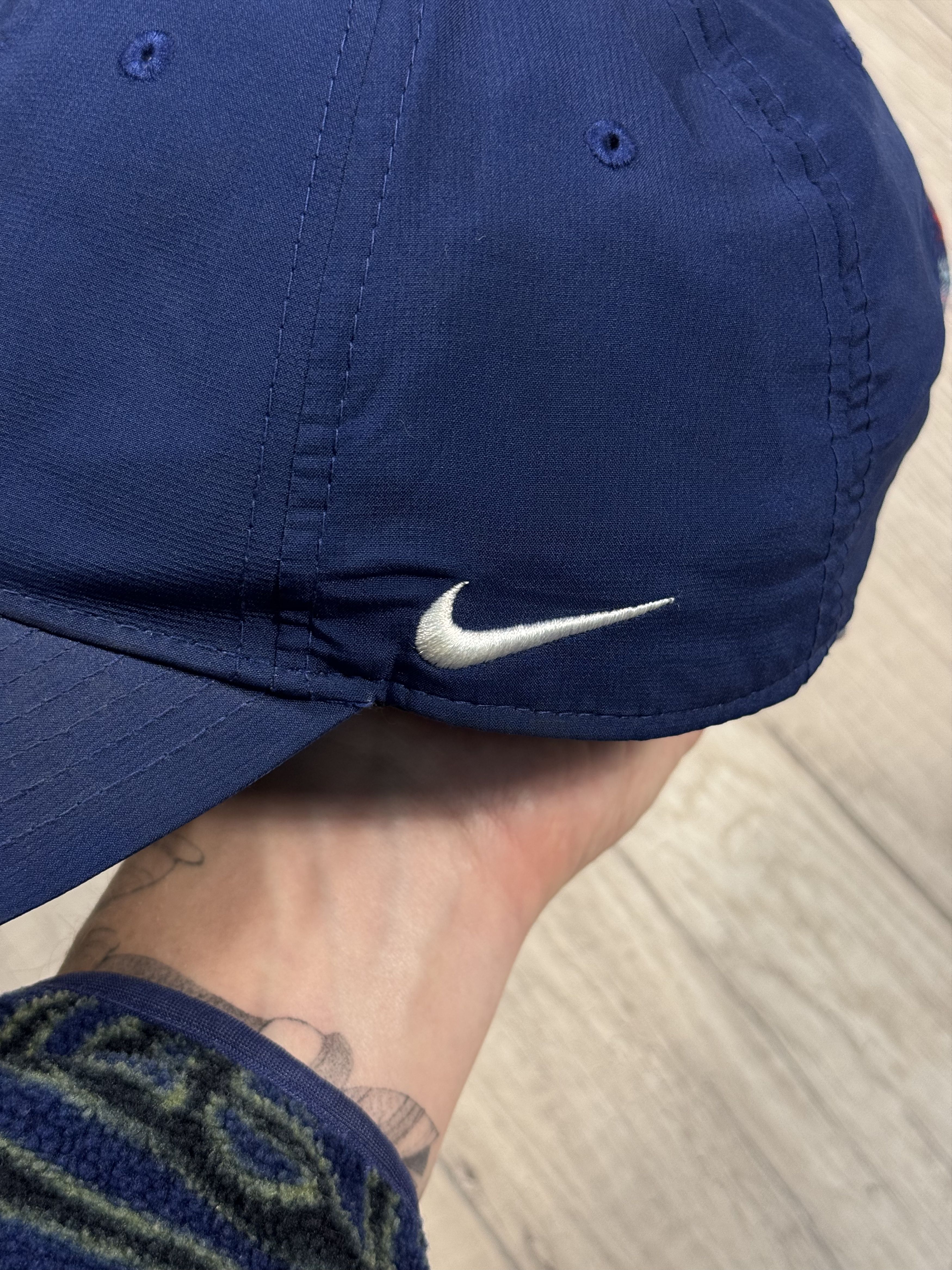 Nike Nike Paris Saint-Germain PSG Rope Trucker Cap Soccer Hat Size ONE SIZE - 3 Thumbnail