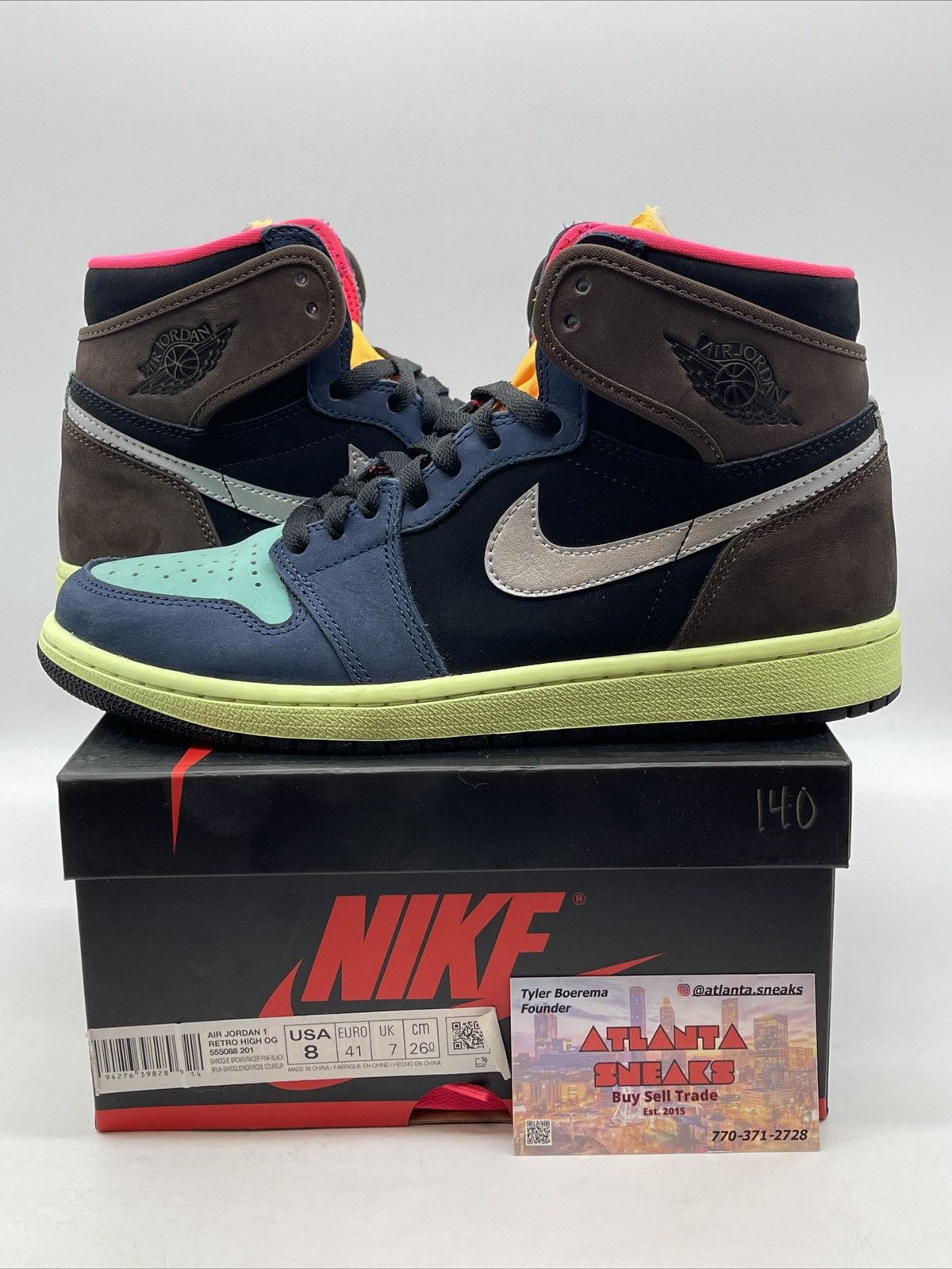 Nike Air Jordan 1 high Tokyo bio hack Size US 8 / EU 41 - 1 Thumbnail