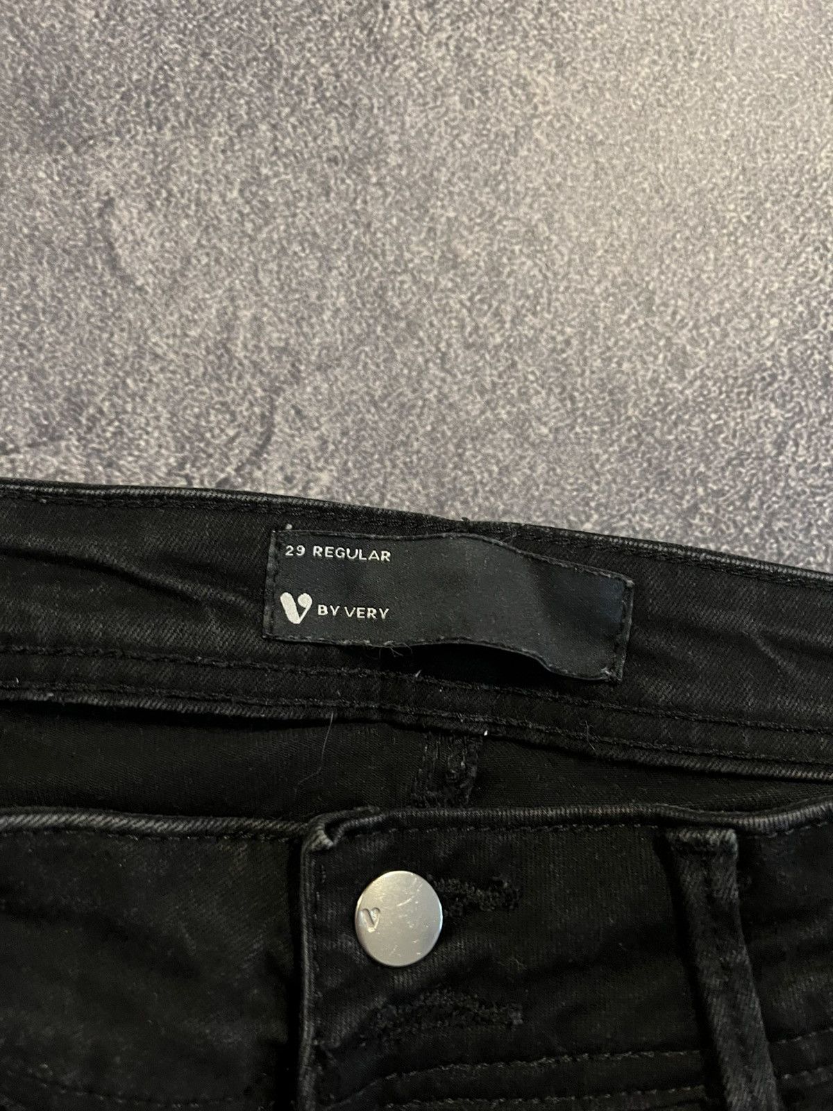 Japanese Brand Underground Y2K Wash Flared Vintage Jean / Number Nine Style Size US 31 - 6 Thumbnail