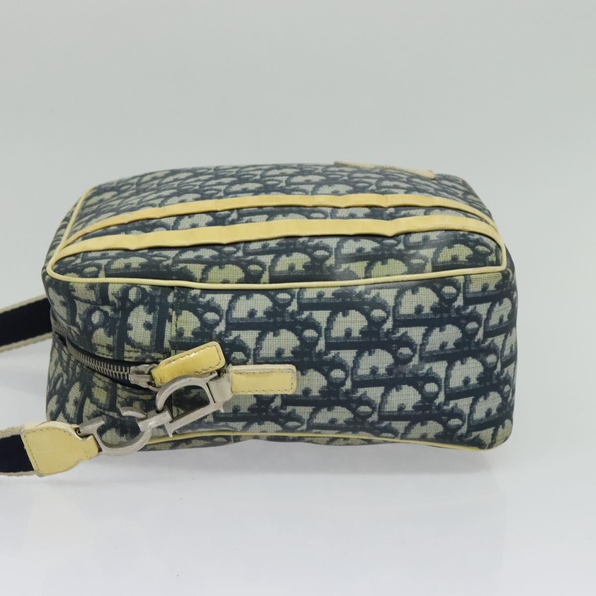 Dior DIOR Trotter Canvas Shoulder Bag Pvc Blue Silver Size ONE SIZE - 4 Thumbnail